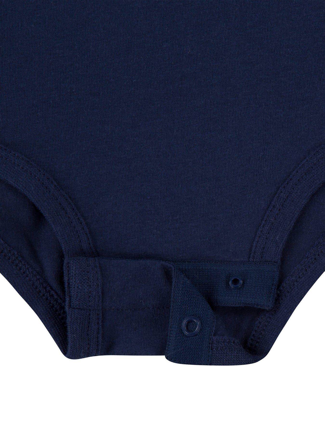 Image 6 of 6 of Nike Infant Unisex 3 Piece Bodysuit Pants Set - Blue