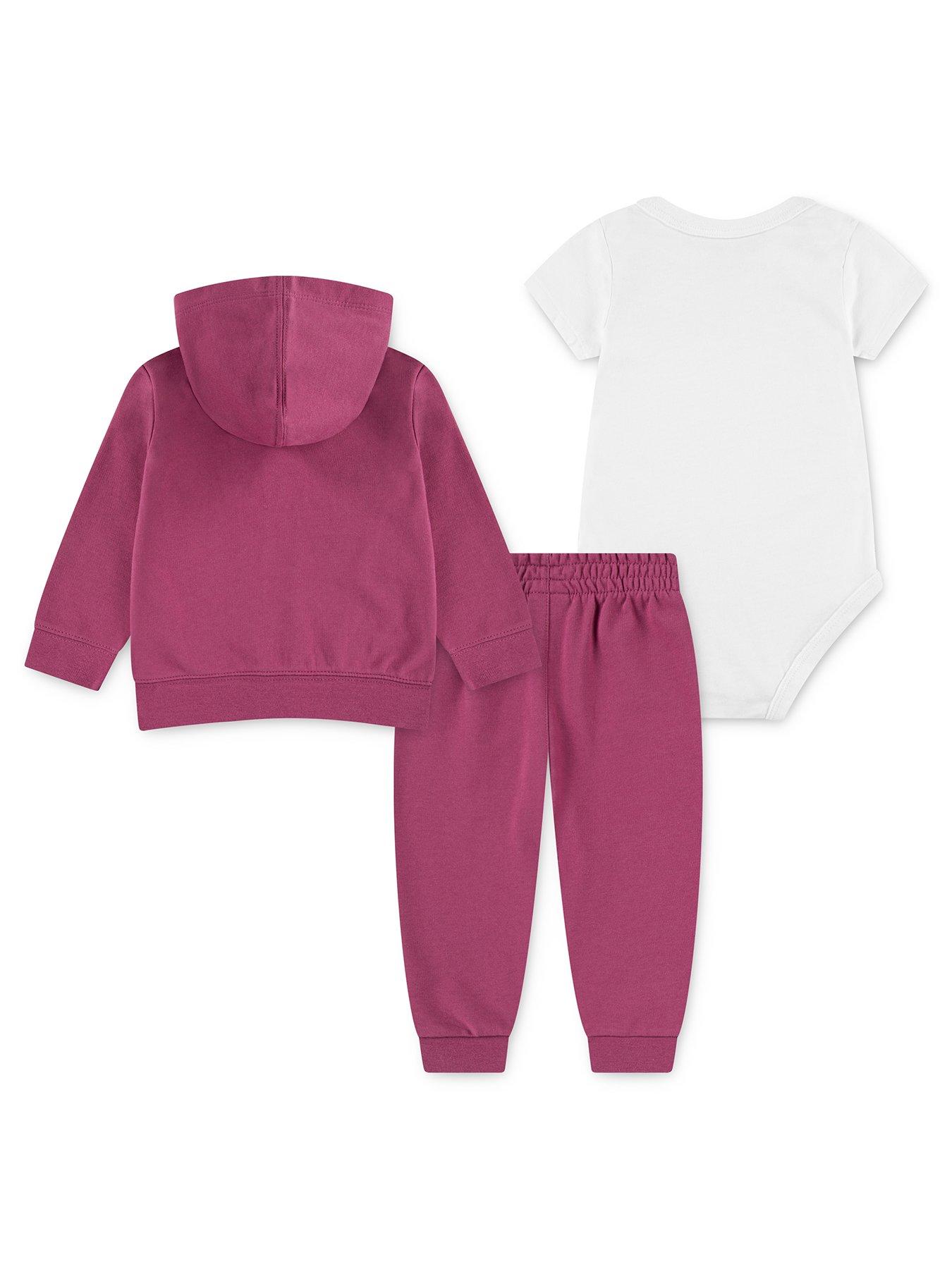 nike-infant-girls-3pc-bodysuit-pant-set-redback