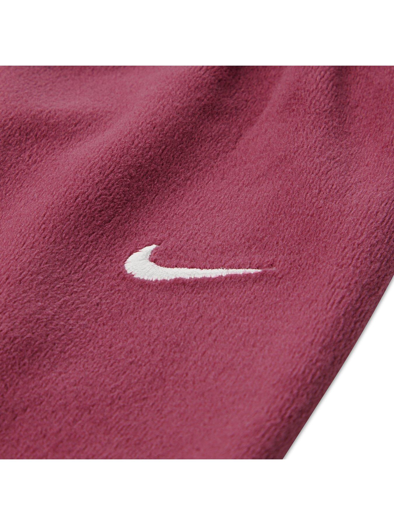 Image 3 of 4 of Nike Infant Girls 3Pc Velour Swoosh Box - Red