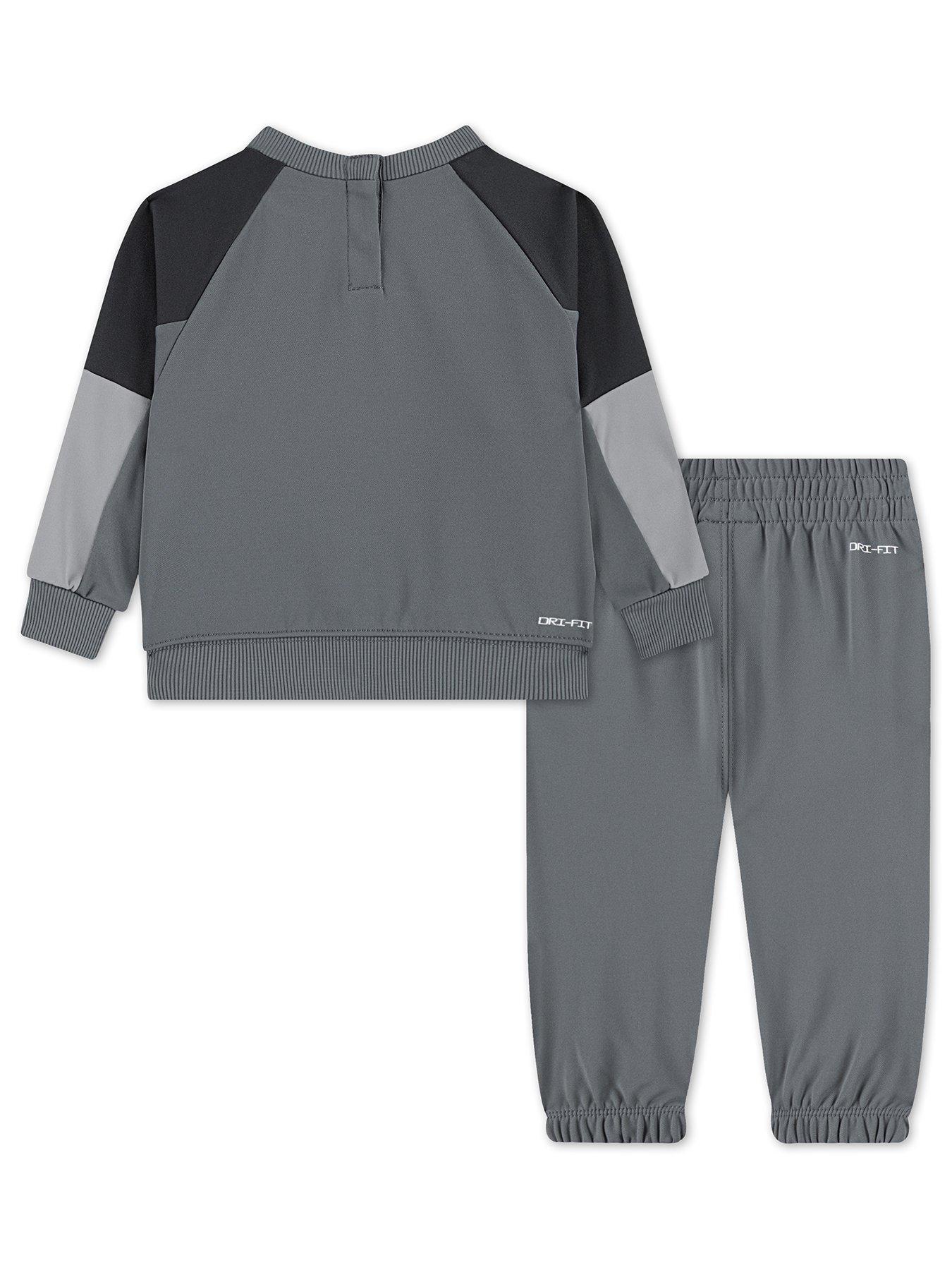 Image 2 of 4 of Nike Infant Unisex Lifestyle Essentials Crew - Grey