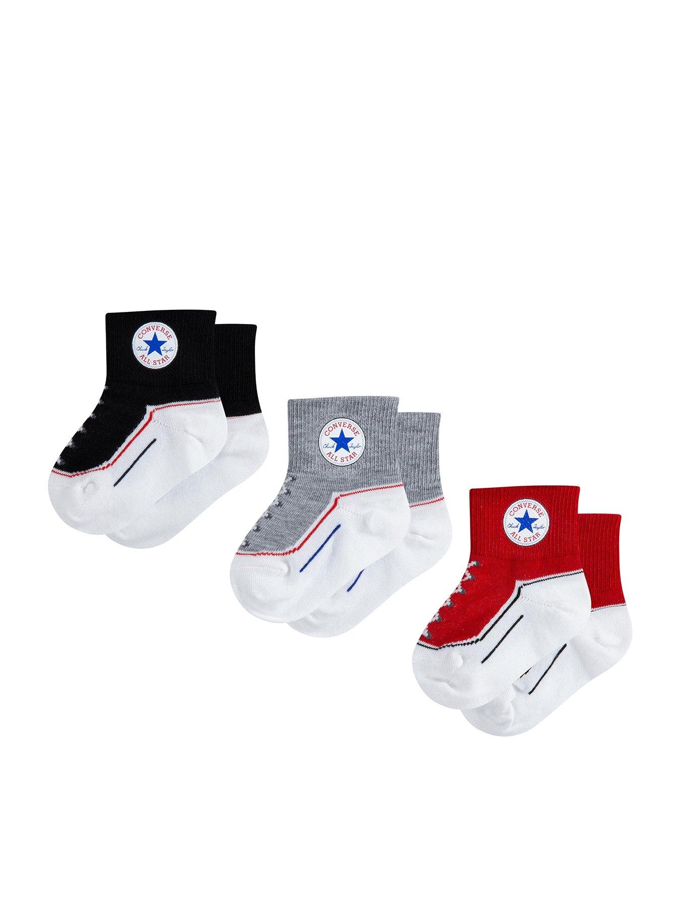 converse-infant-unisex-3-pack-gripper-socks-black
