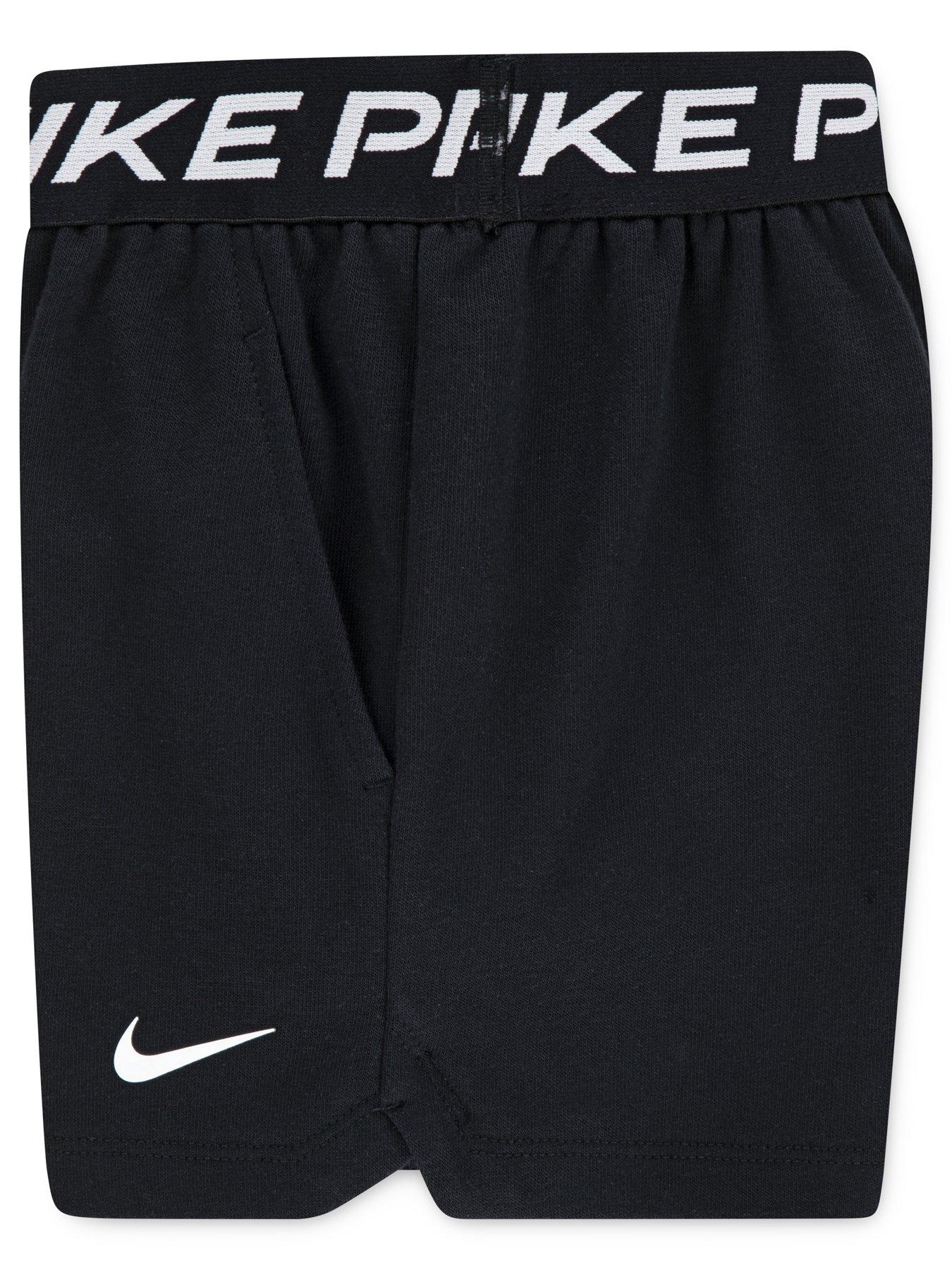 Image 3 of 4 of Nike Kids Girls Pro Short - Black