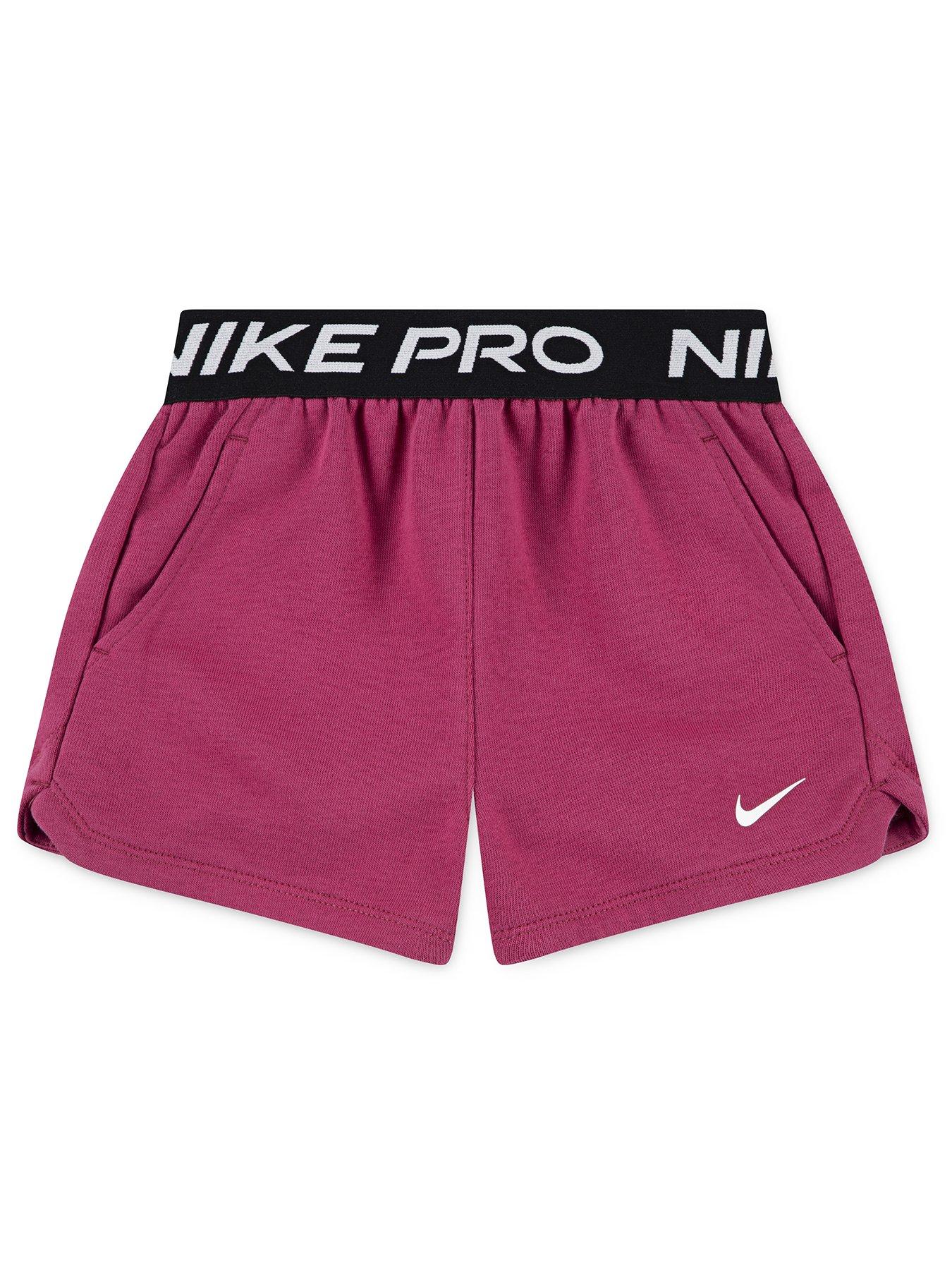 nike-kids-girls-pro-shorts-red