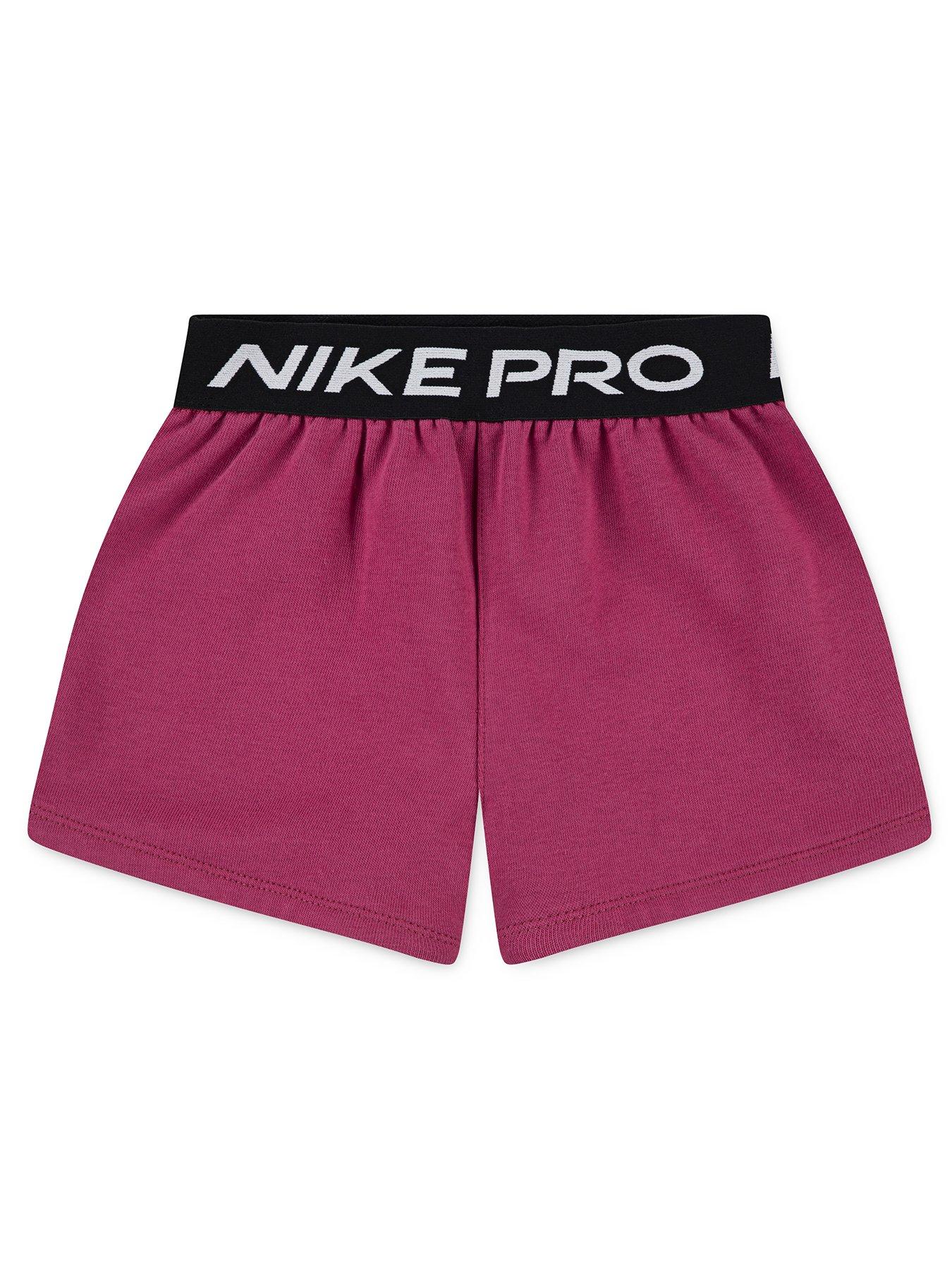 nike-kids-girls-pro-shorts-redback