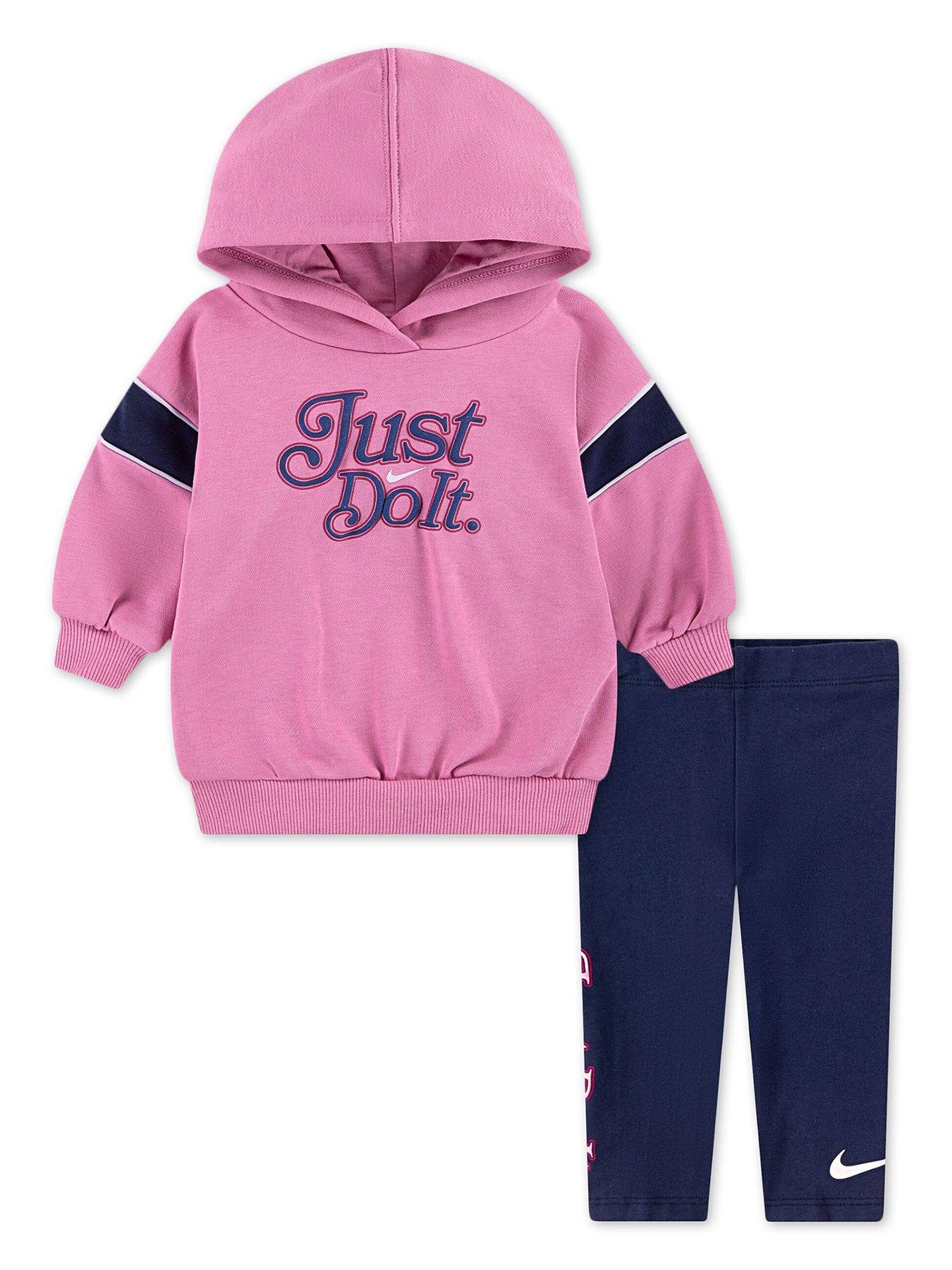 Image 1 of 5 of Nike Infant Girls Varsity Prep Legging Set - Navy