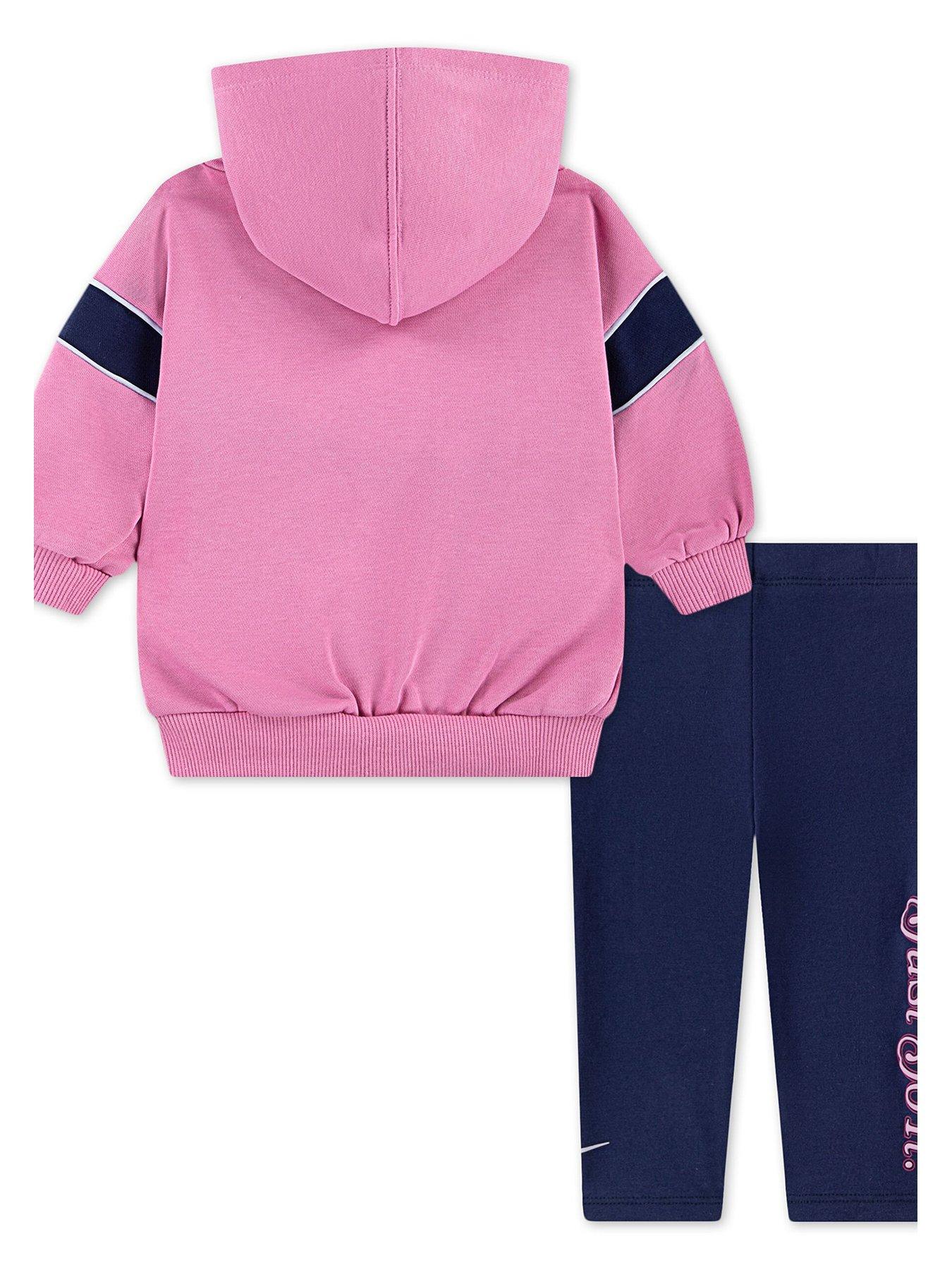 Image 2 of 5 of Nike Infant Girls Varsity Prep Legging Set - Navy