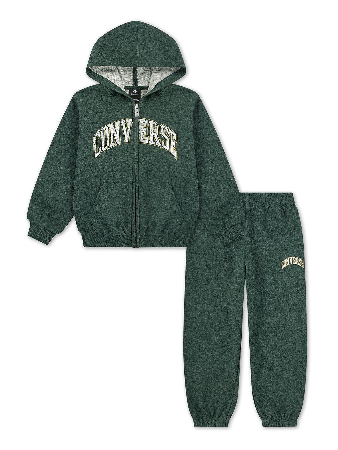 converse-junior-boys-heritage-full-zip-set-greenfront