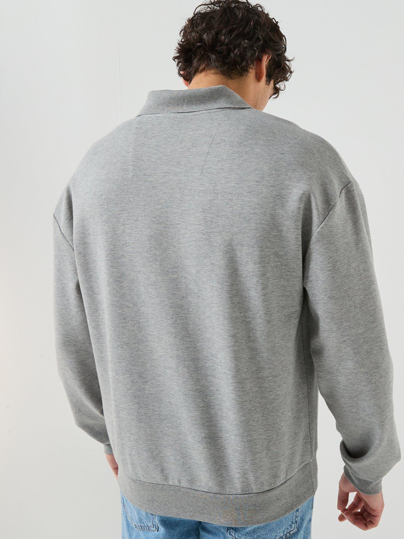boss-c-sota-open-collar-crew-sweater-greystillFront