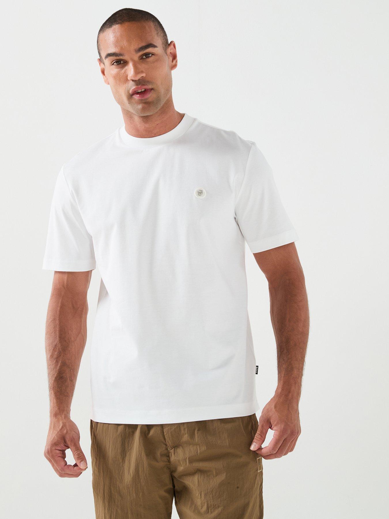 BOSS Nickel Logo T-Shirt - White
