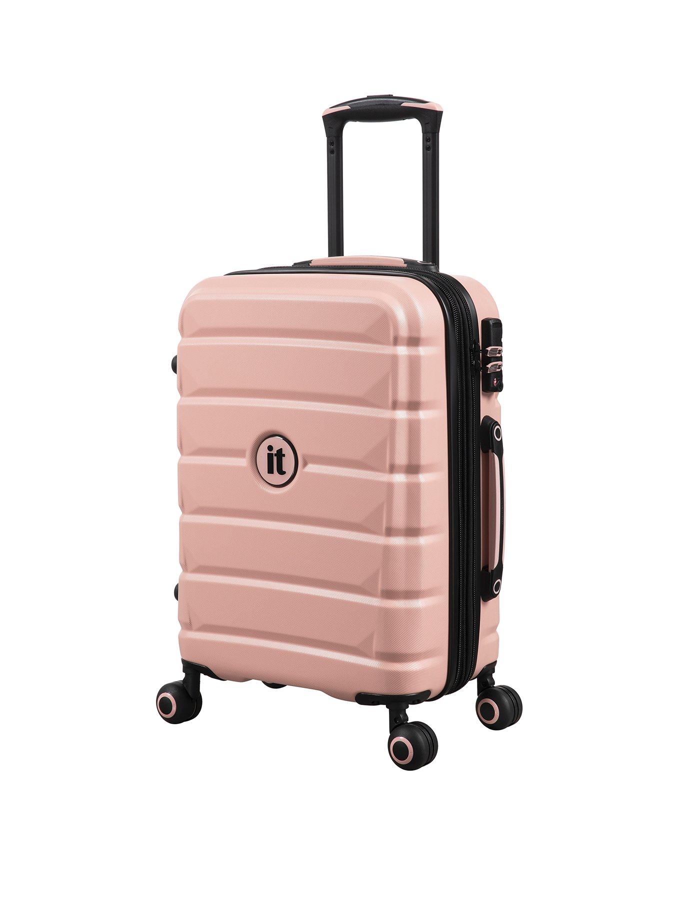 Image 1 of 7 of it Luggage Divert Cameo Rose Cabin Suitcase
