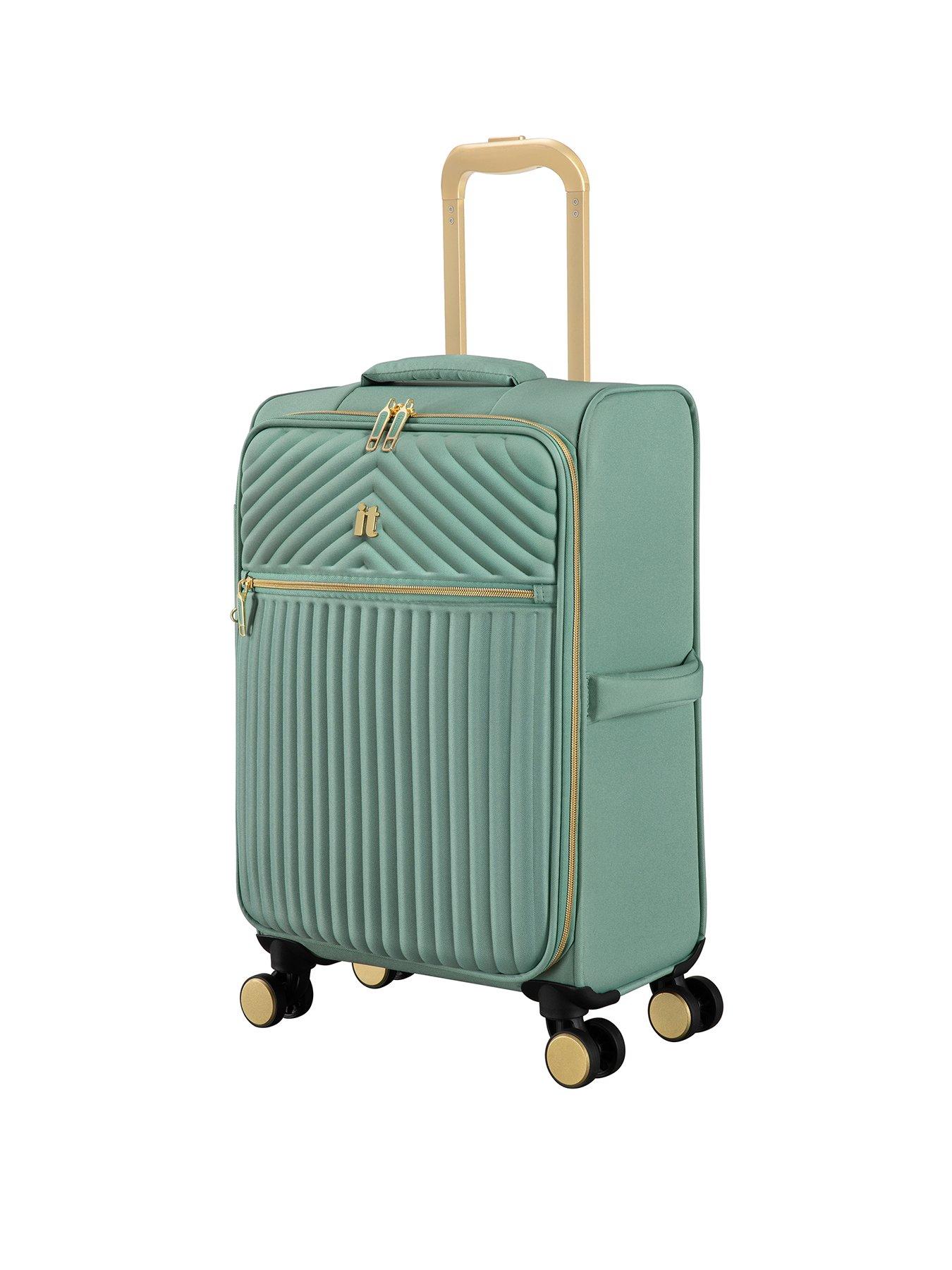 it Luggage Esplanade Granite Green Cabin Suitcase