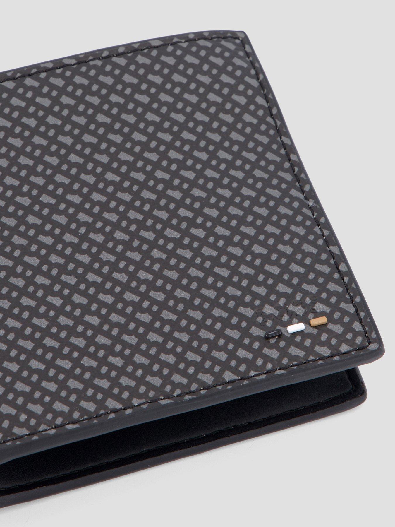 Image 3 of 4 of BOSS Ray Monogram Wallet - Black
