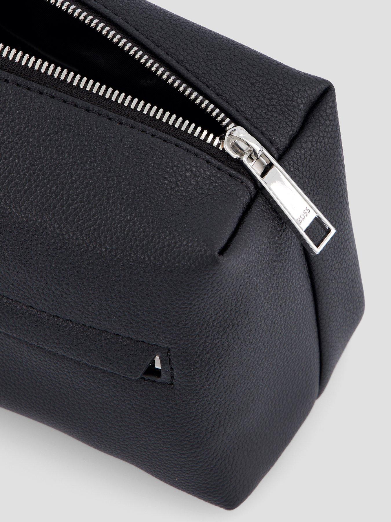 Image 4 of 4 of BOSS Ray PU Washbag - Black