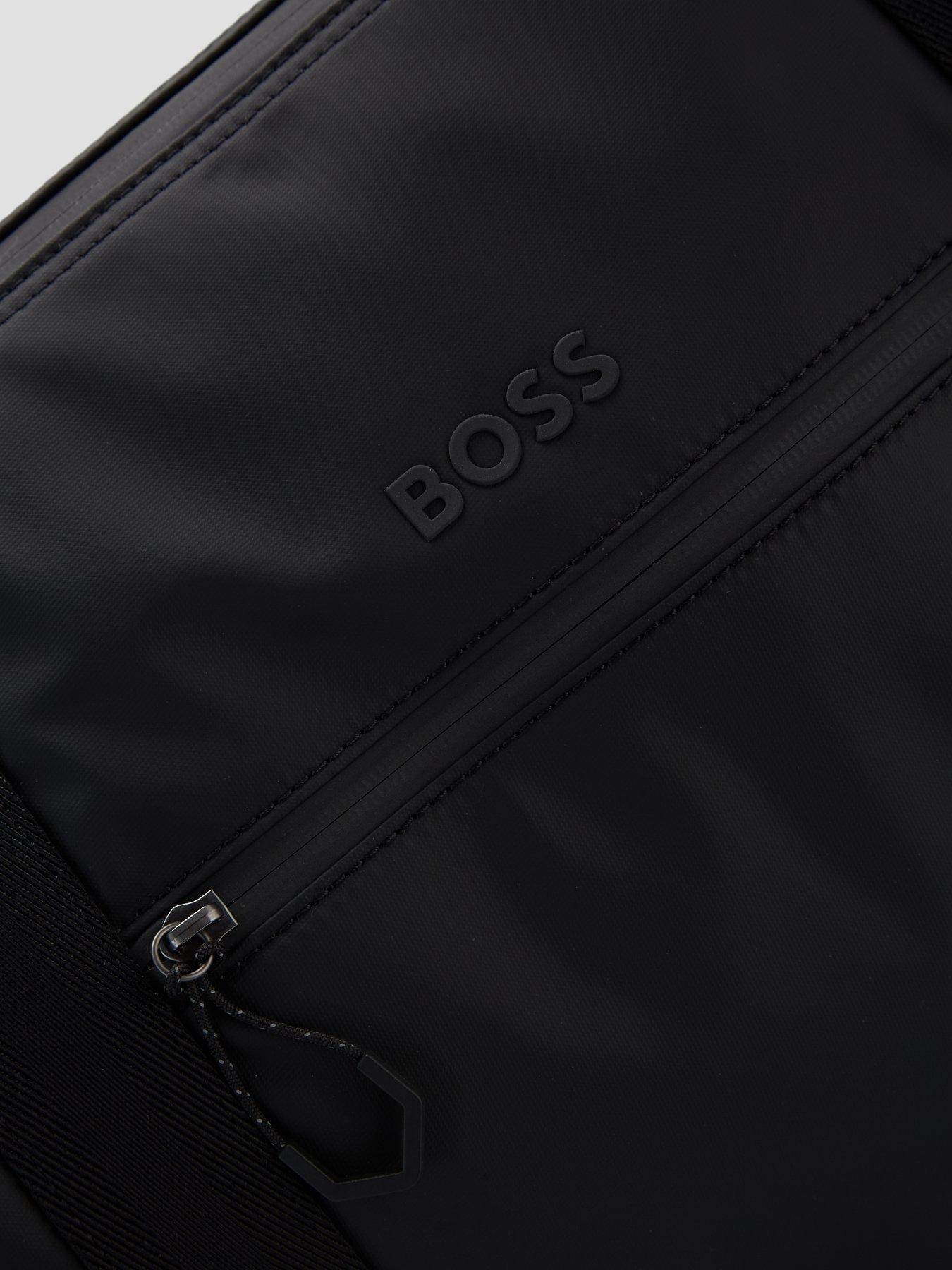 boss-stenson-coated-holdall-bag-blackoutfit