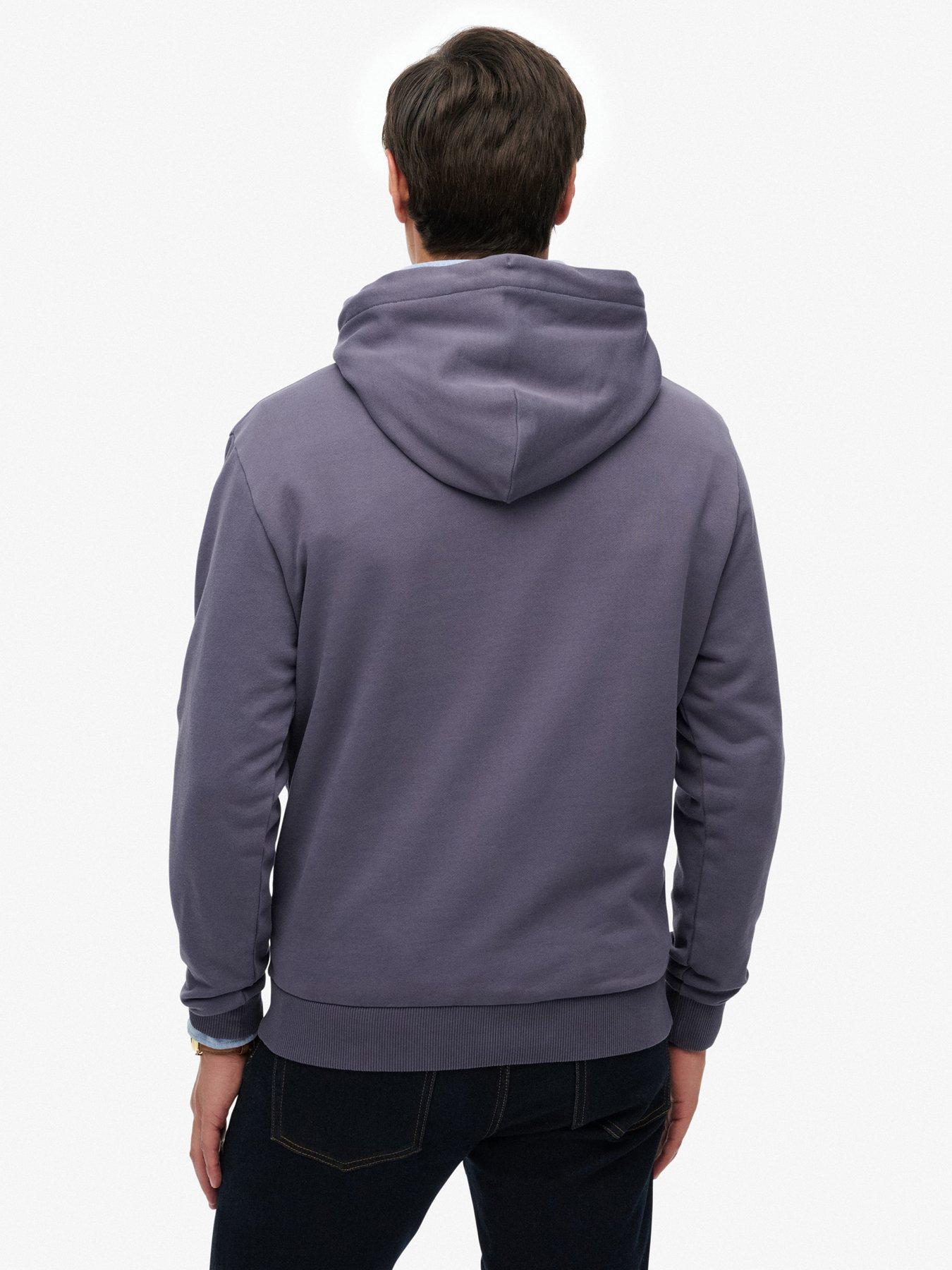 Image 2 of 5 of Superdry Athletic Essential Hoodie - Blue
