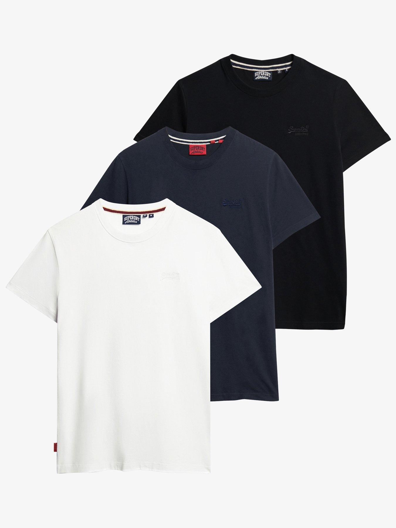 Superdry Essential Logo 3 Pack T-shirts - Multi