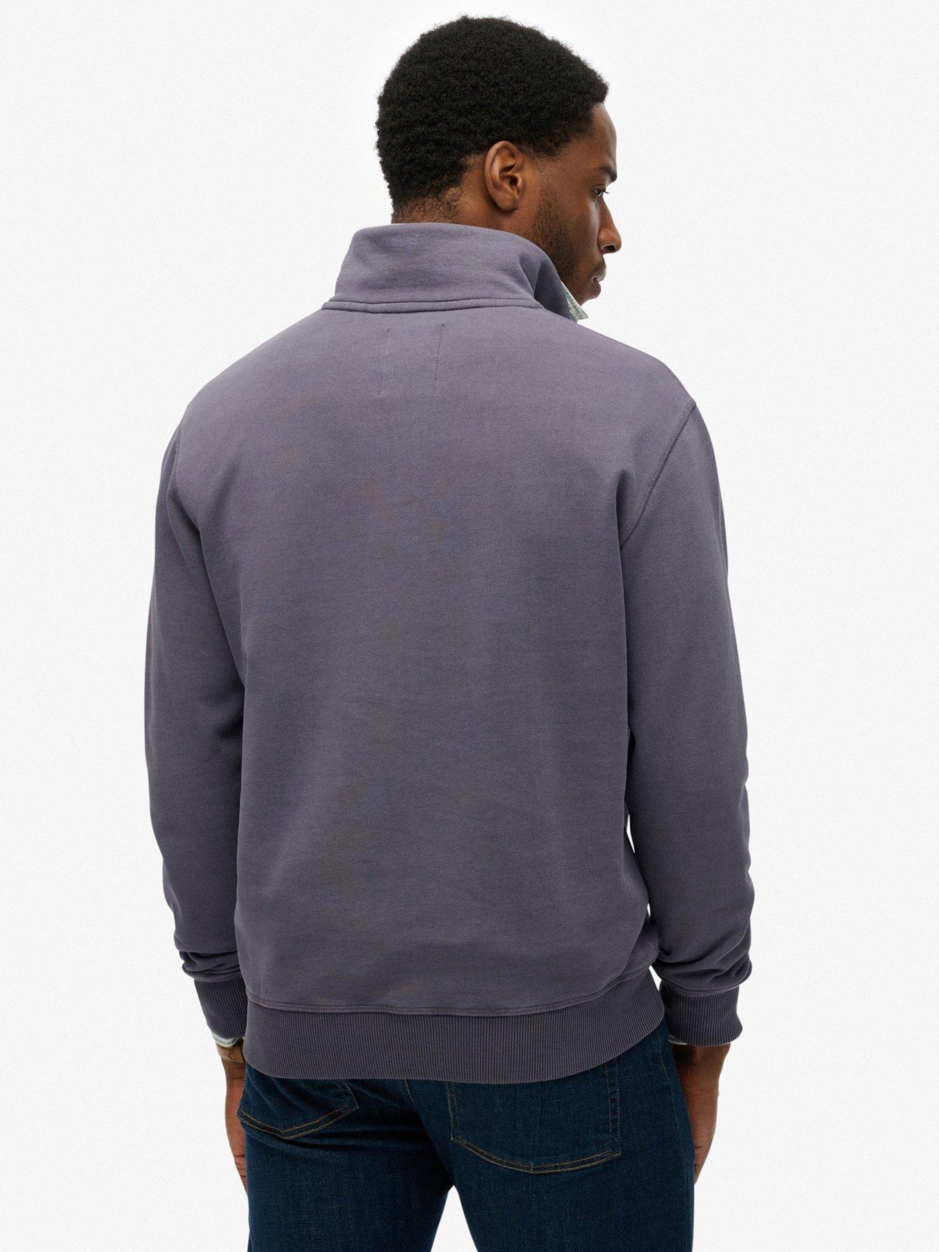 Image 2 of 5 of Superdry Athletic Essential Half Zip - Blue