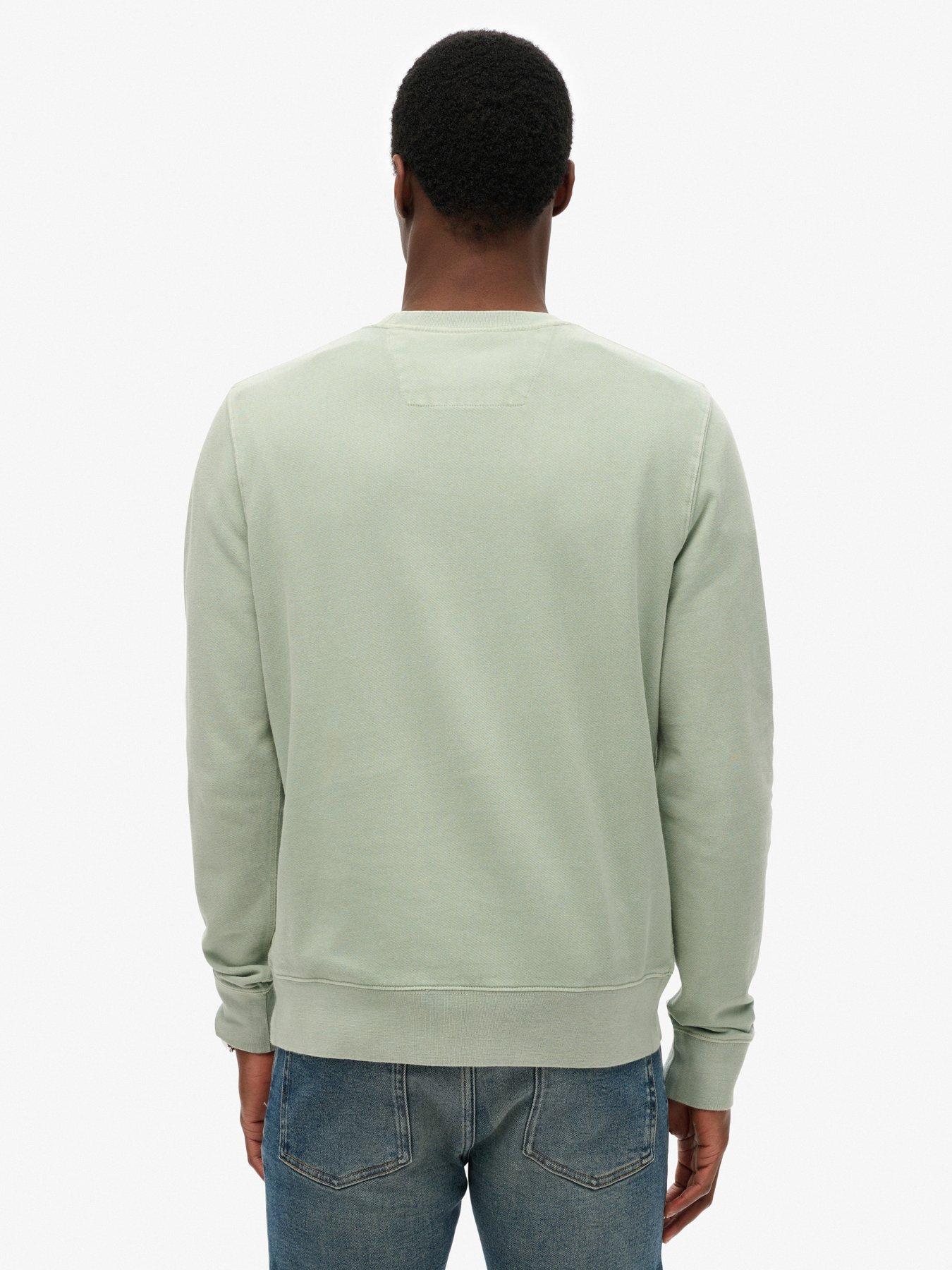 superdry-classic-essential-sweat-greenstillFront