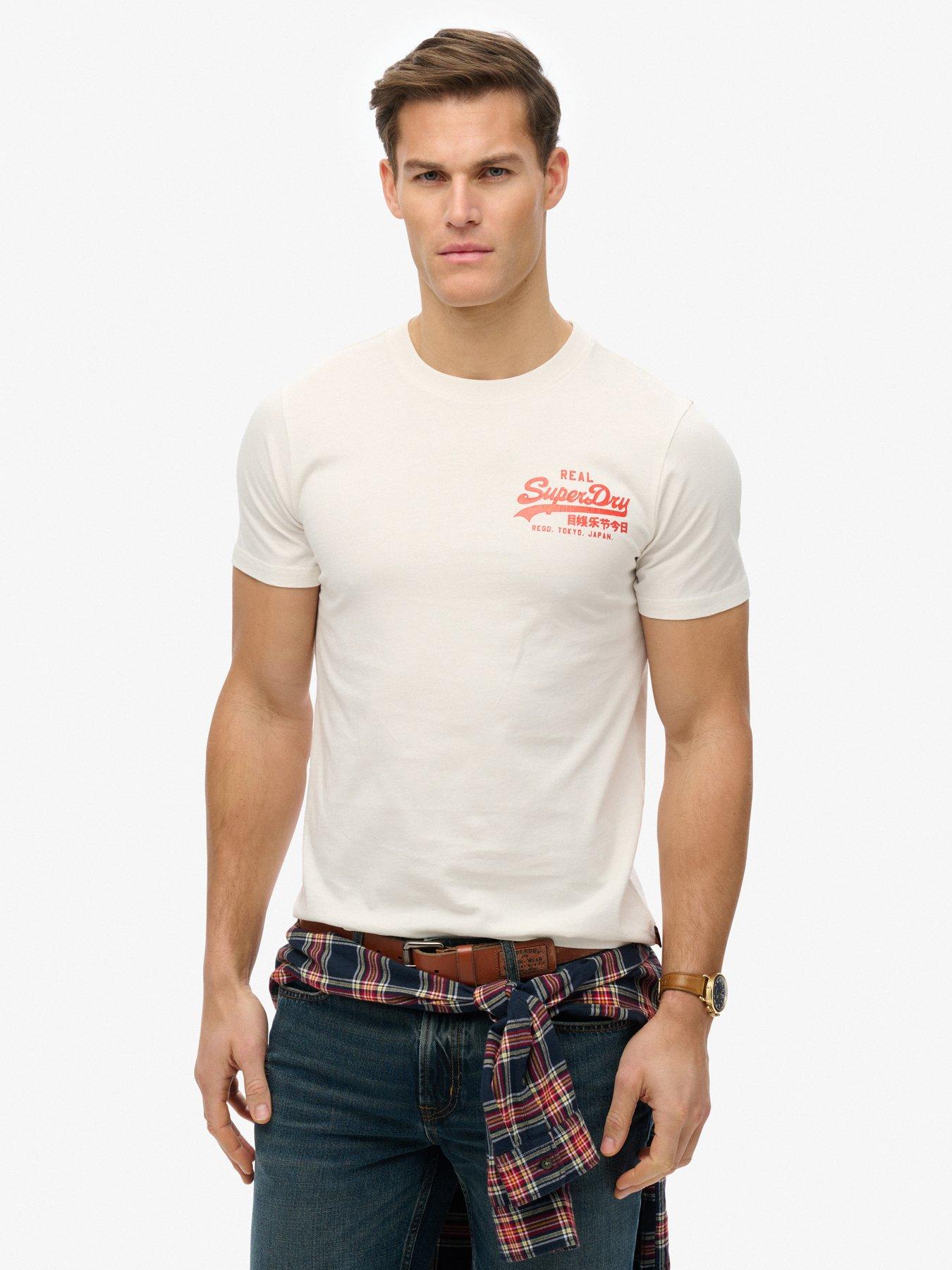 Superdry Vl Back Graphic T-shirt - White