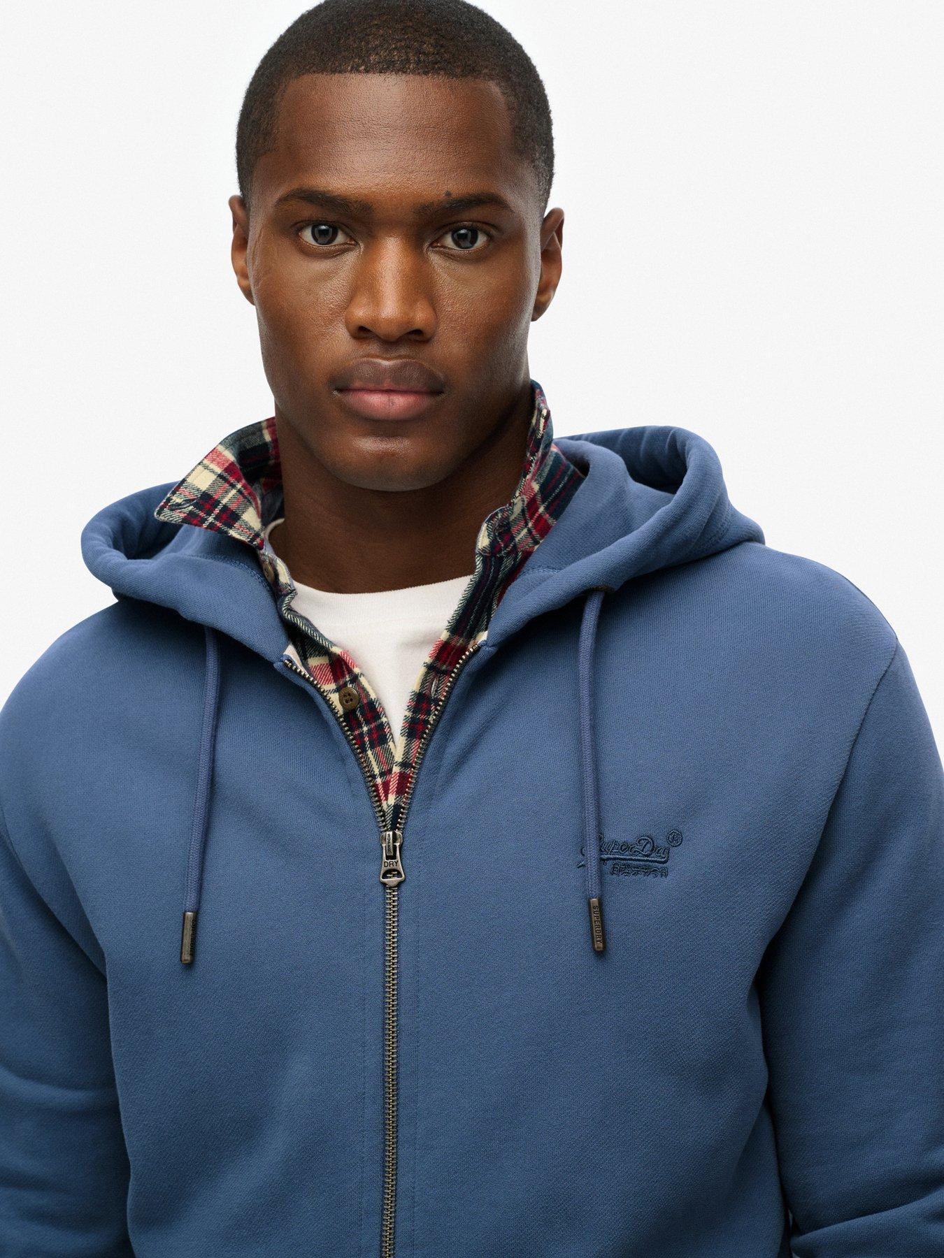 superdry-essential-logo-zip-hoodie-blueoutfit