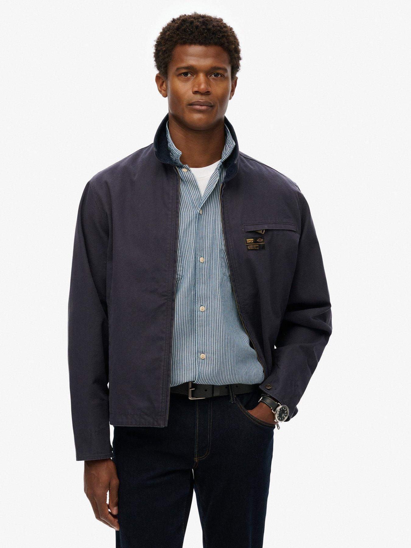 superdry-cord-collar-ranch-jacket-navyfront