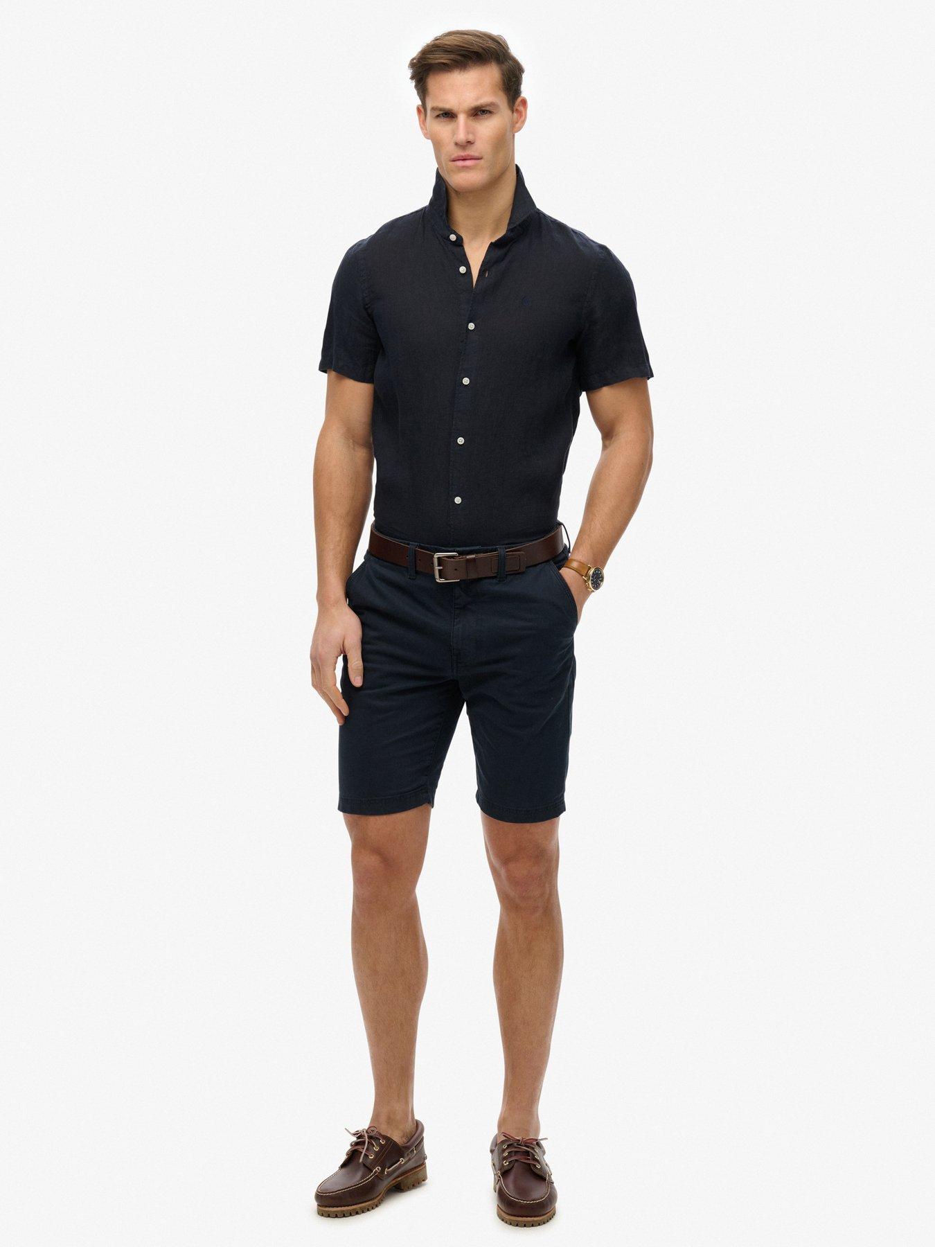 Image 3 of 5 of Superdry Superdry Vacation Linen Short Sleeve Shirt