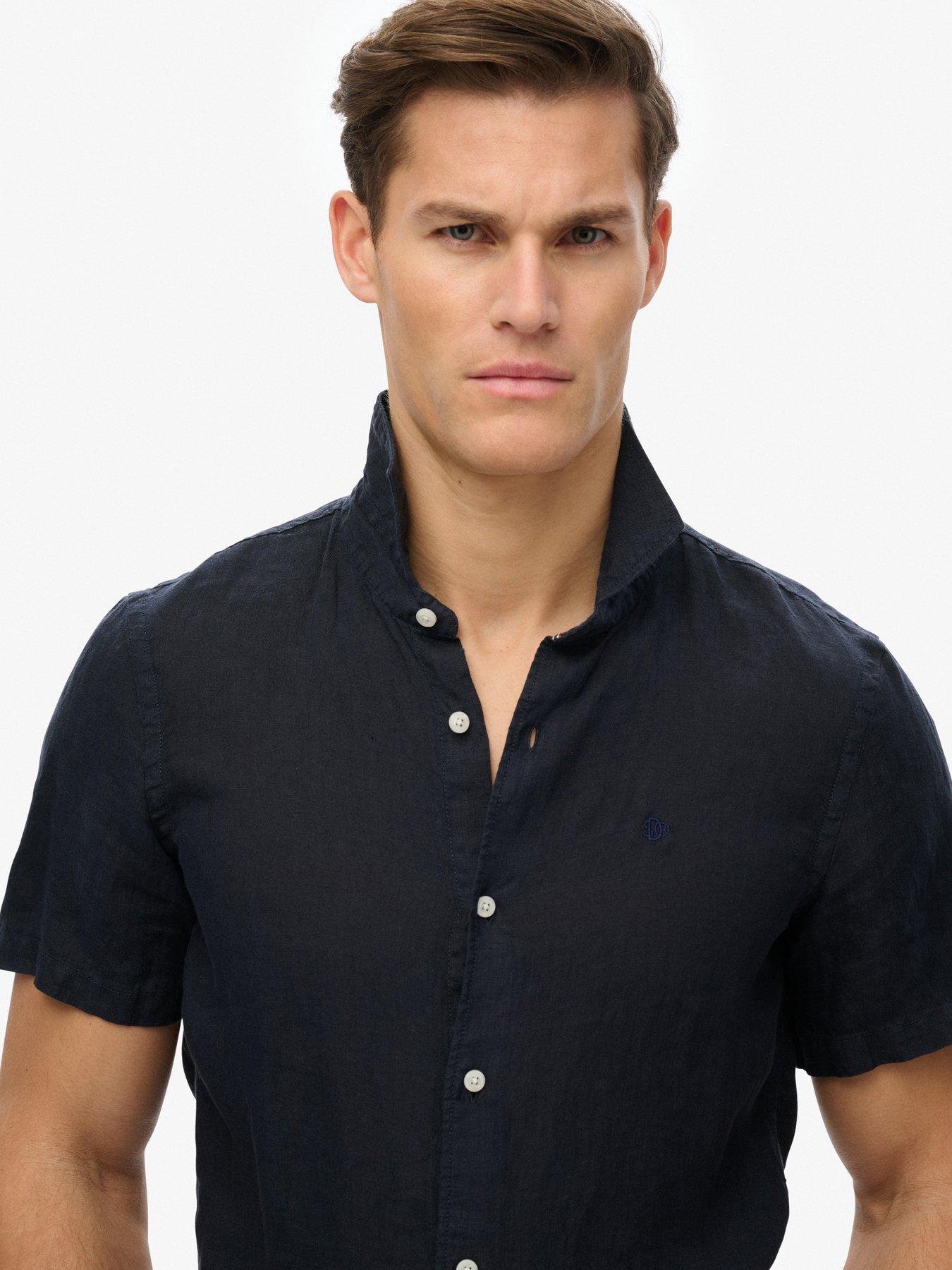 Image 4 of 5 of Superdry Superdry Vacation Linen Short Sleeve Shirt
