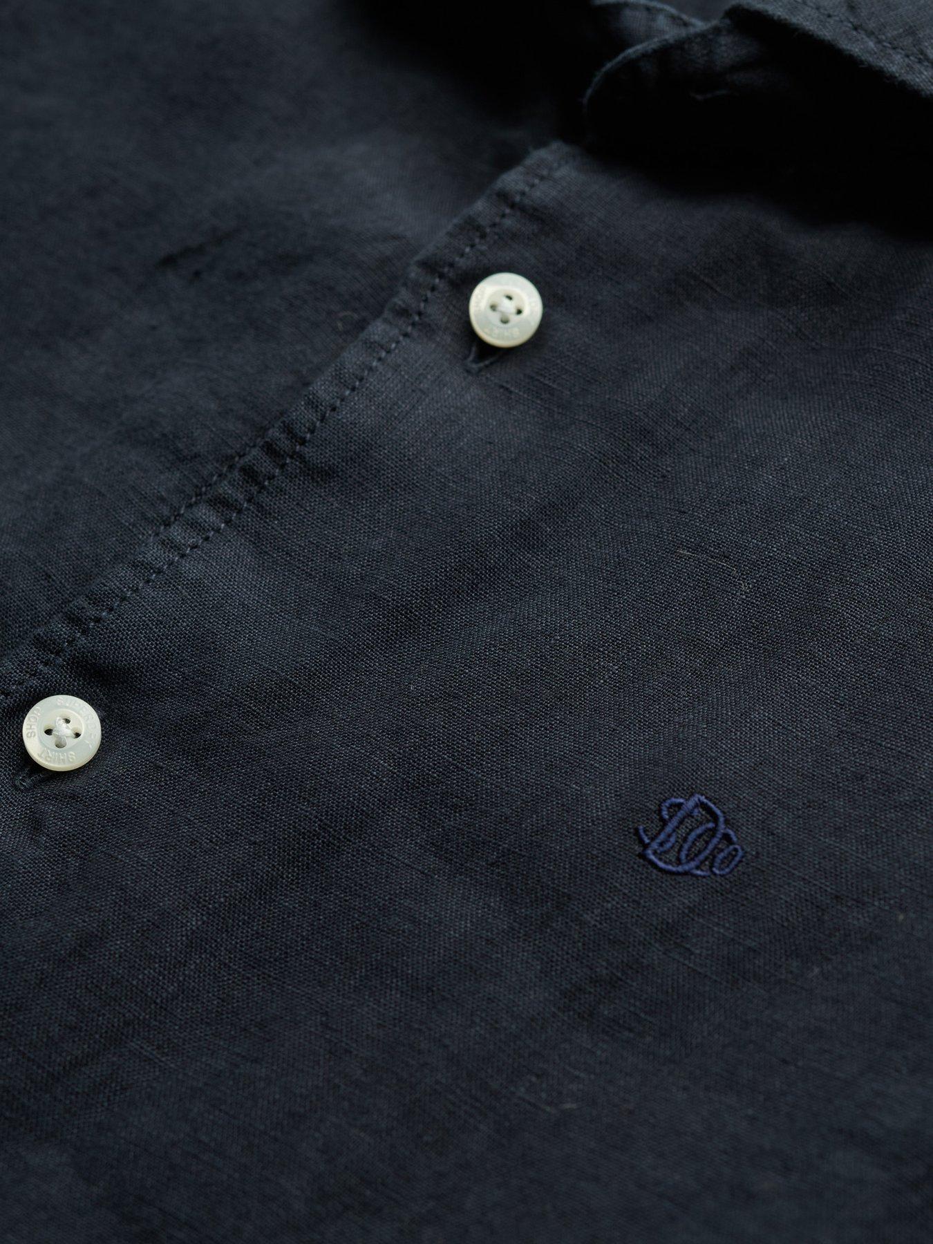 Image 5 of 5 of Superdry Superdry Vacation Linen Short Sleeve Shirt