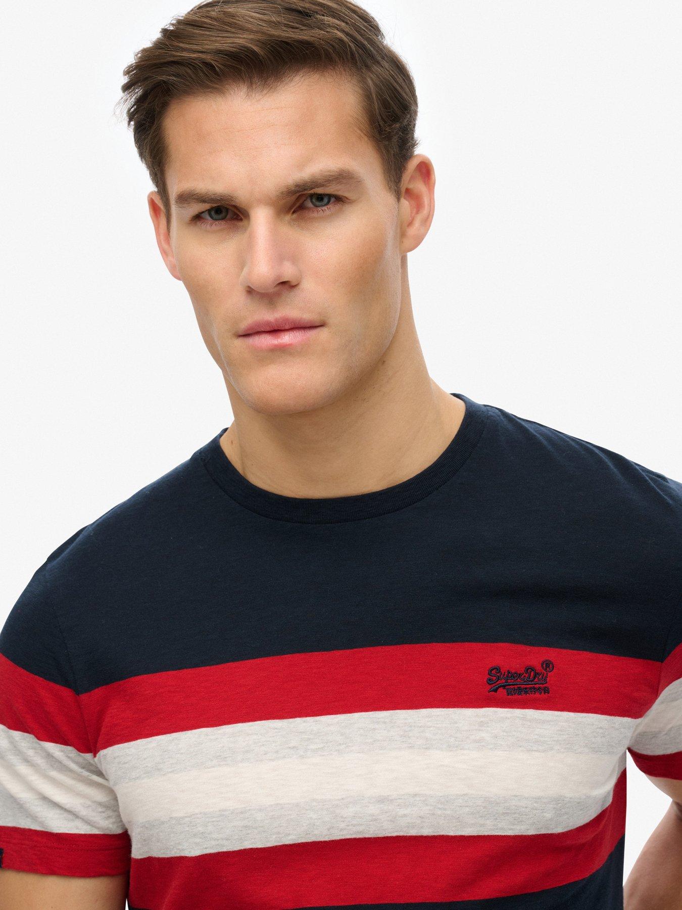 superdry-essential-3-stripe-t-shirt-navyoutfit