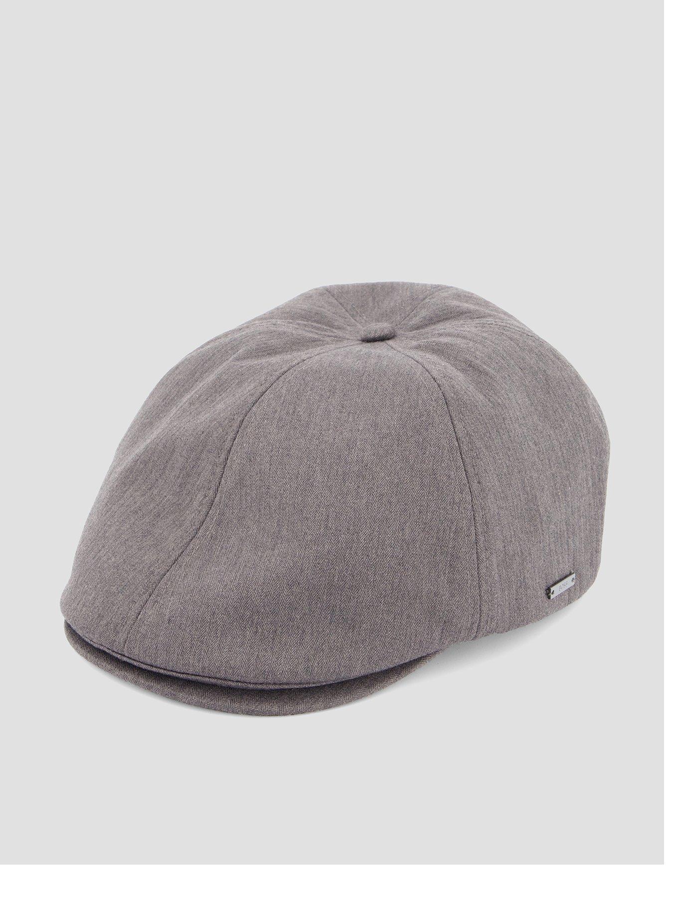 boss-trystan-flat-cap-dark-grey