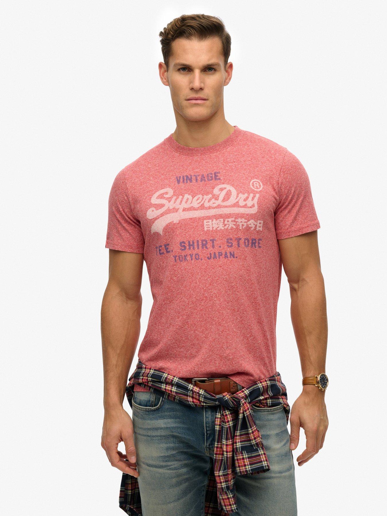 Superdry Vl Cali Rleaxed Fit Graphic T-shirt - Pink