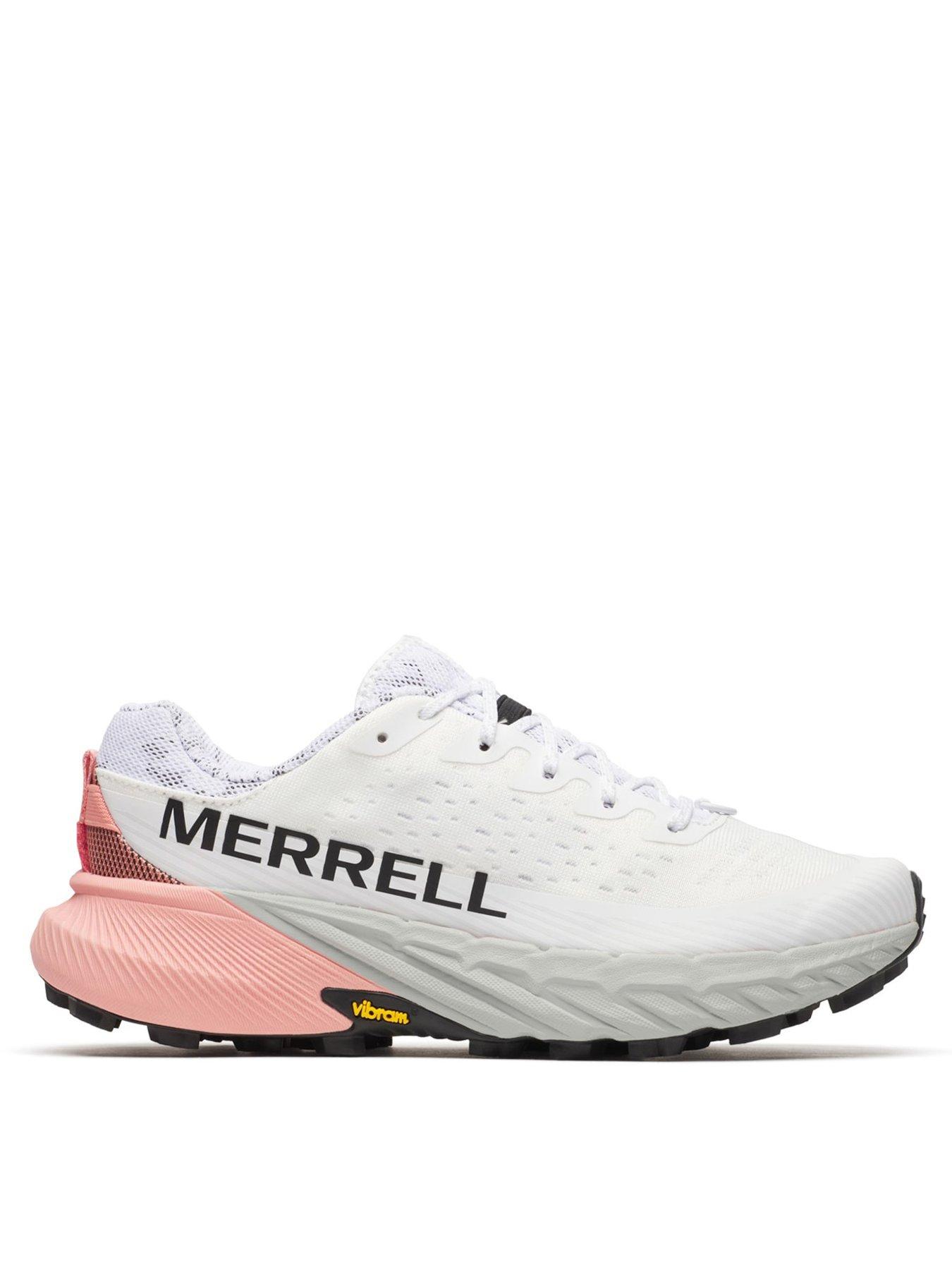 Merrell Womens Agility Peak 5 Walking Shoes - White