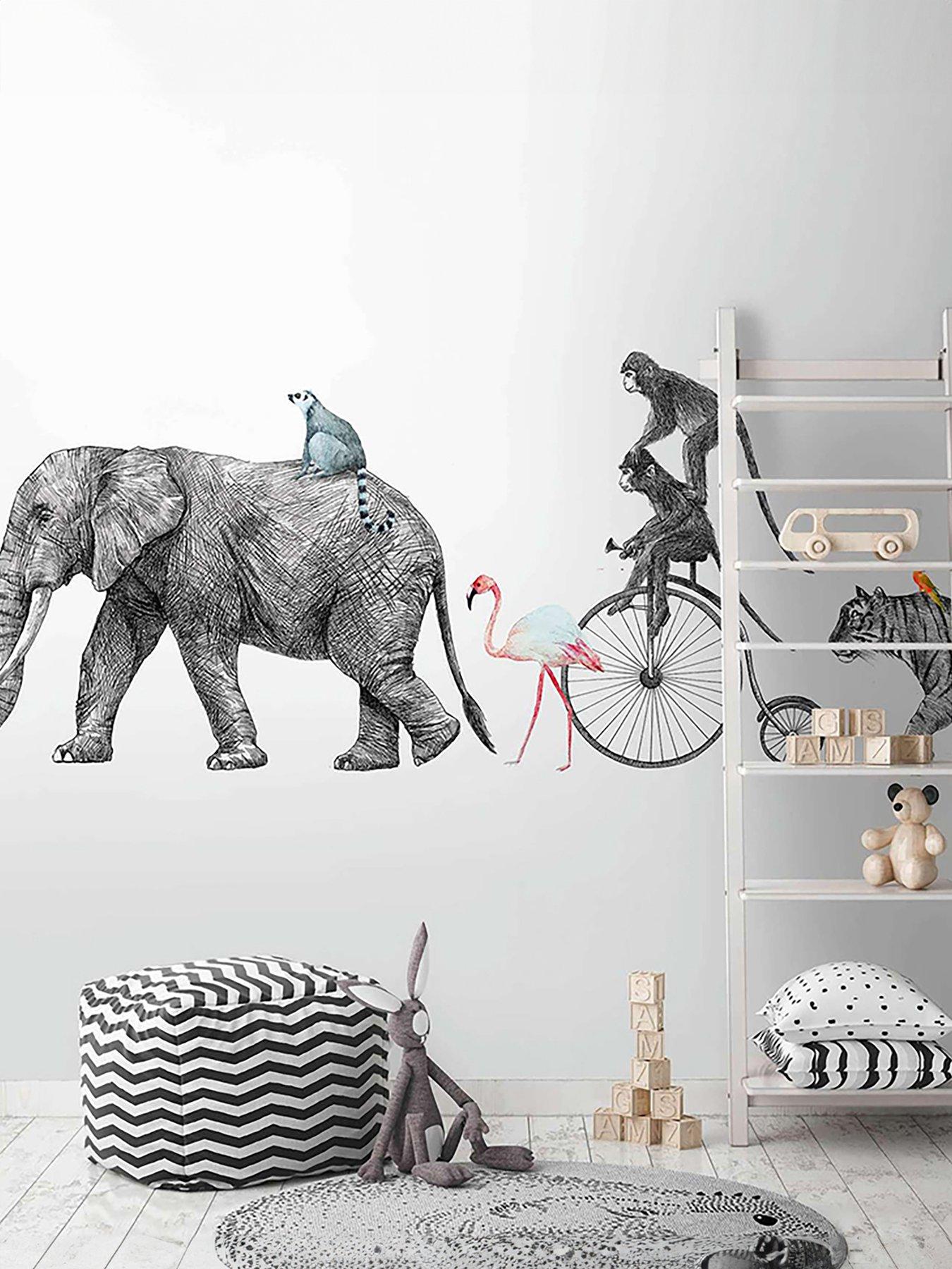 AS Creation Animal Queue Digital Mural 350cm X 255cm