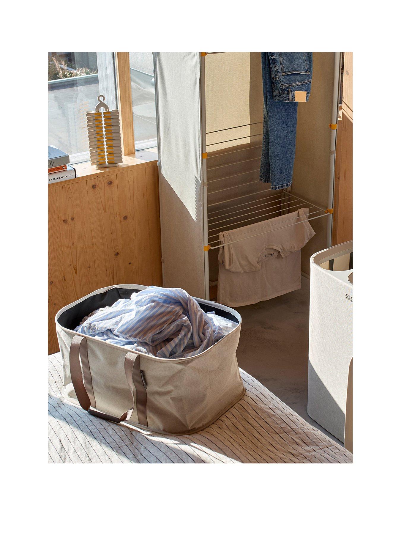 Image 1 of 7 of Joseph Joseph Hold-all Laundry Basket (ecru)
