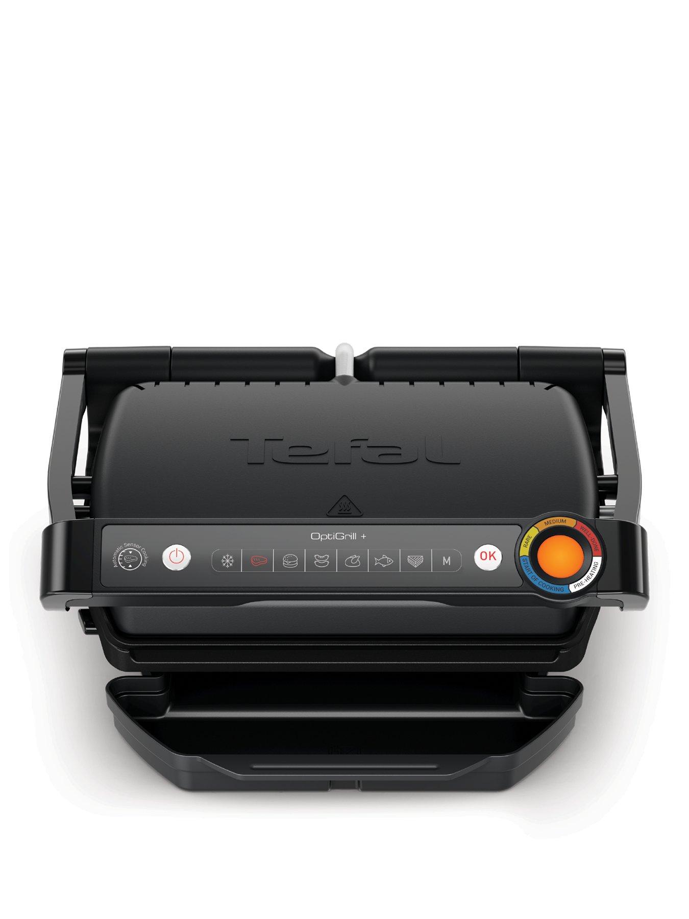 Tefal Optigrill+ 6in1 Function Intelligent Health Grill  &  BBQ Black