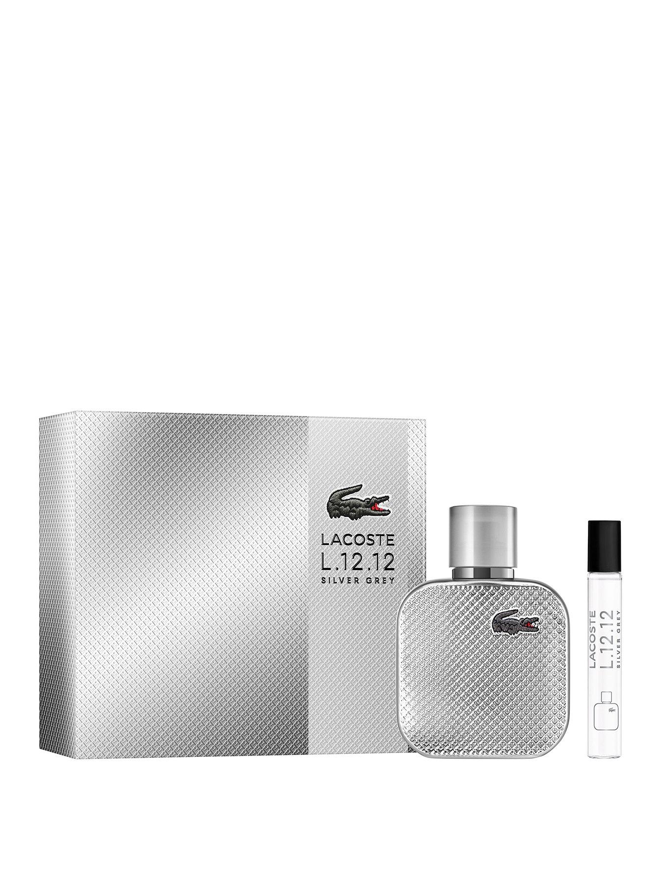 Lacoste L1212 Silver Grey EdP 50ml  &  7.5ml Travel Spray