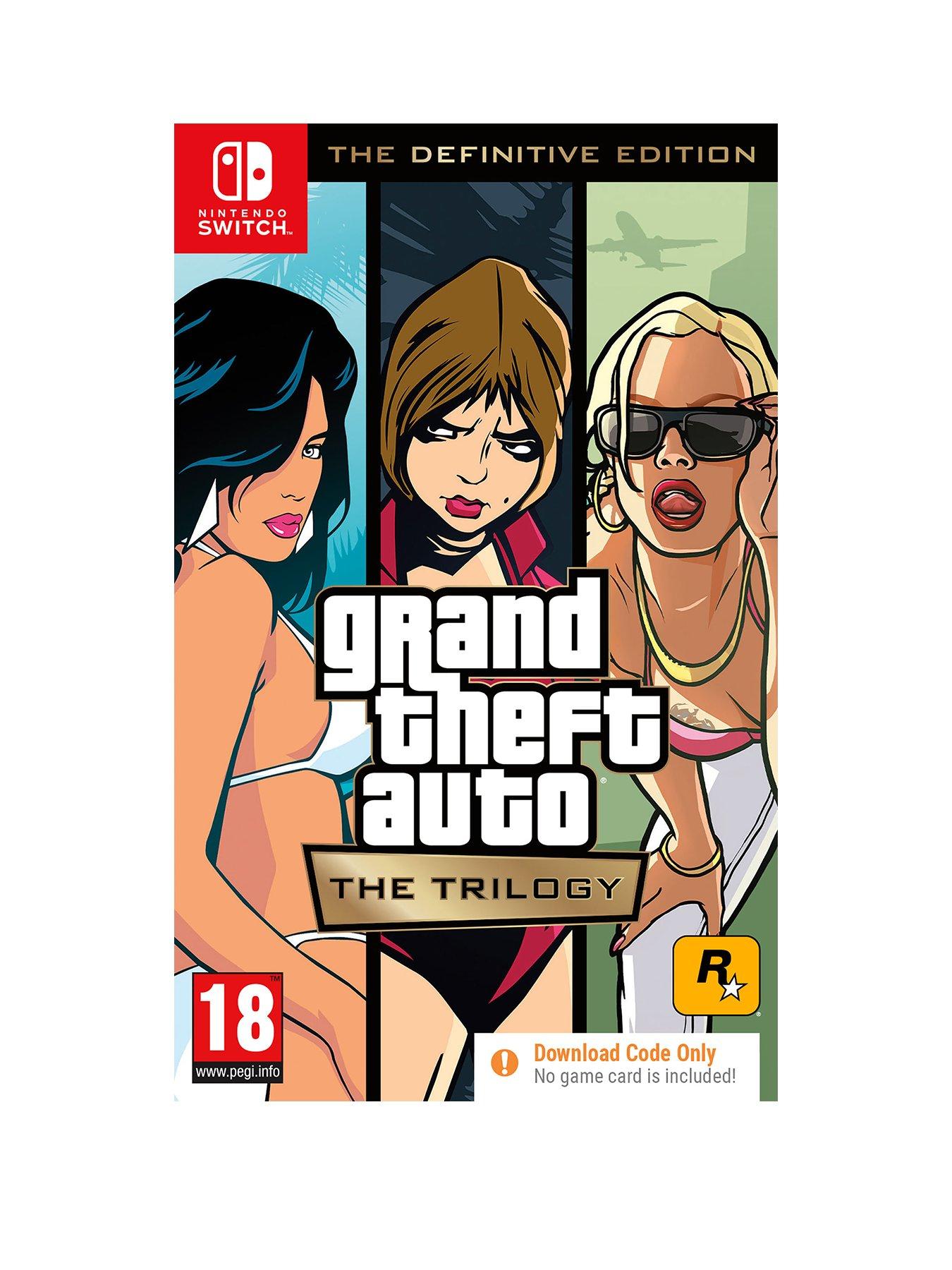 Image 1 of 8 of Nintendo Switch Grand Theft Auto: The Trilogy - The Definitive Edition&nbsp;(Code in Box)