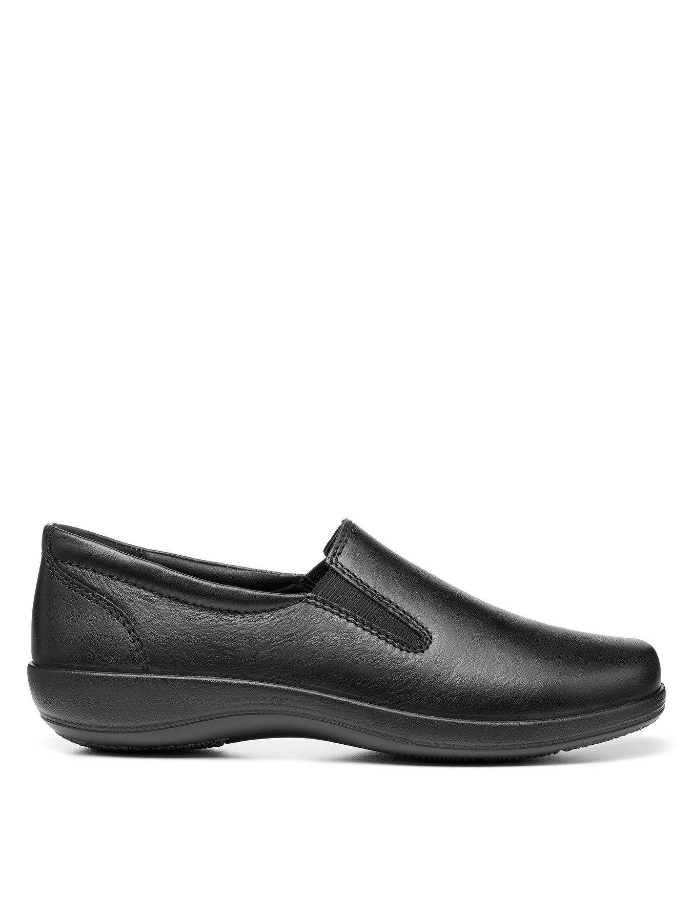 Hotter Glove Ii Leather Shoe - Black