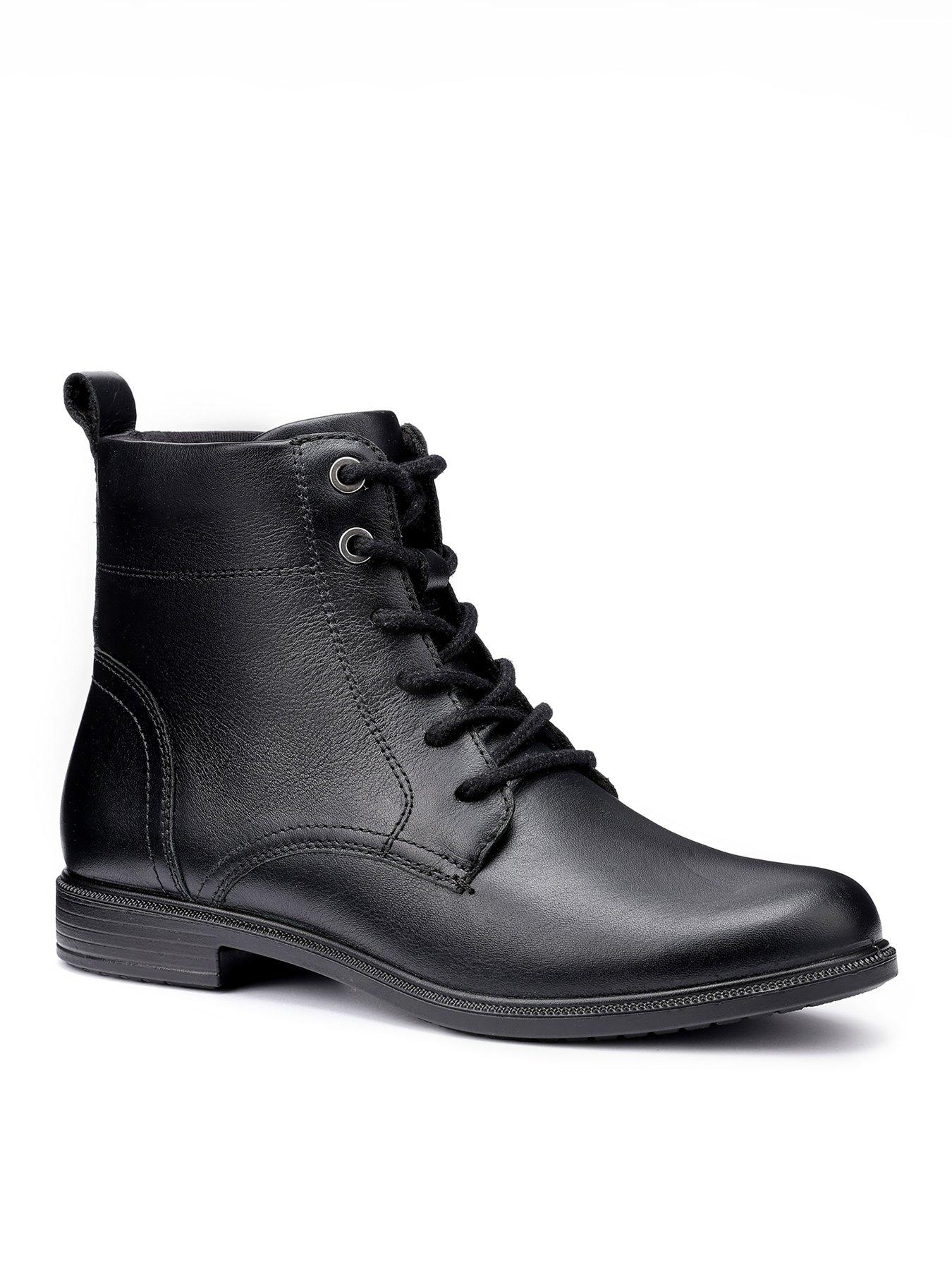 Image 2 of 4 of Hotter Surrey Ii Wide Fit Lace-up Boot - Black