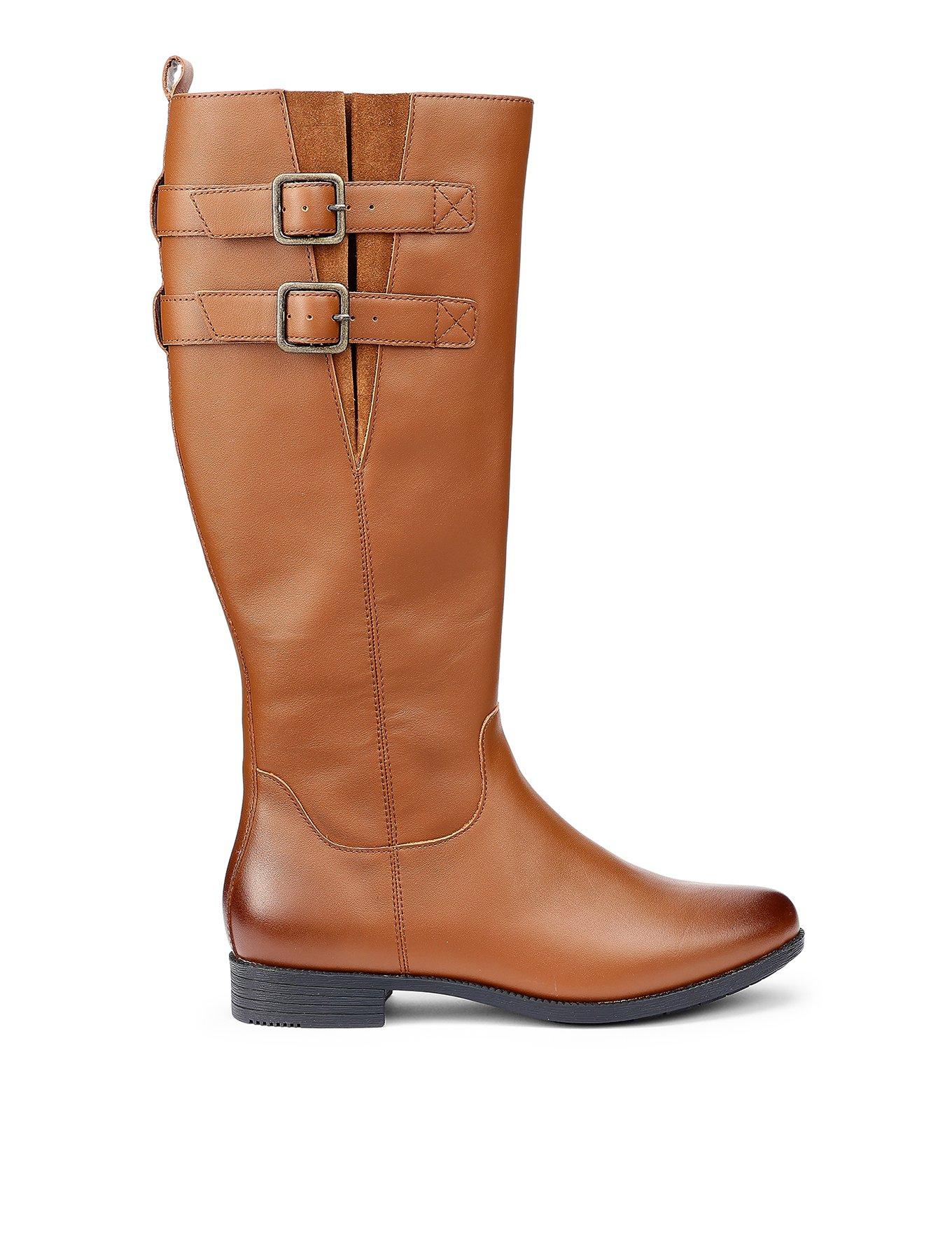 hotter-bamburgh-calf-boot-tanfront