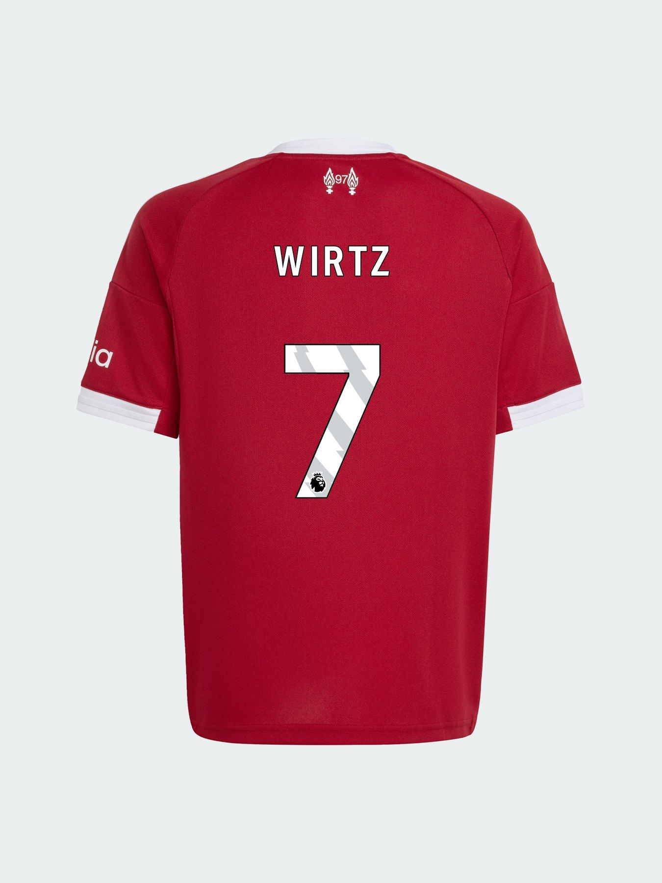 adidas Personalised Liverpool Junior 25/26 Home Stadium Replica Shirt - Red