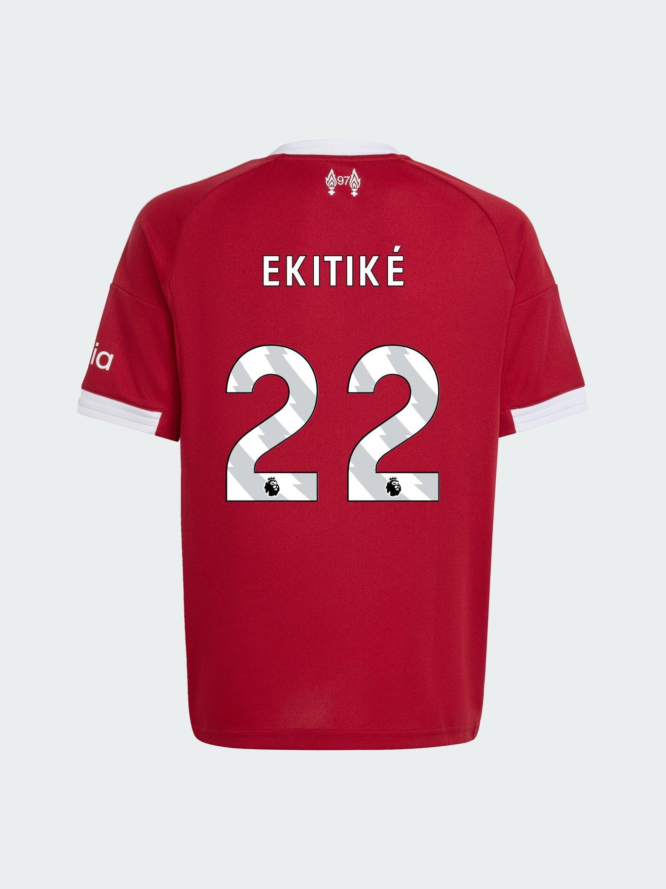 adidas Personalised Liverpool Junior 25/26 Home Stadium Replica Shirt - Red