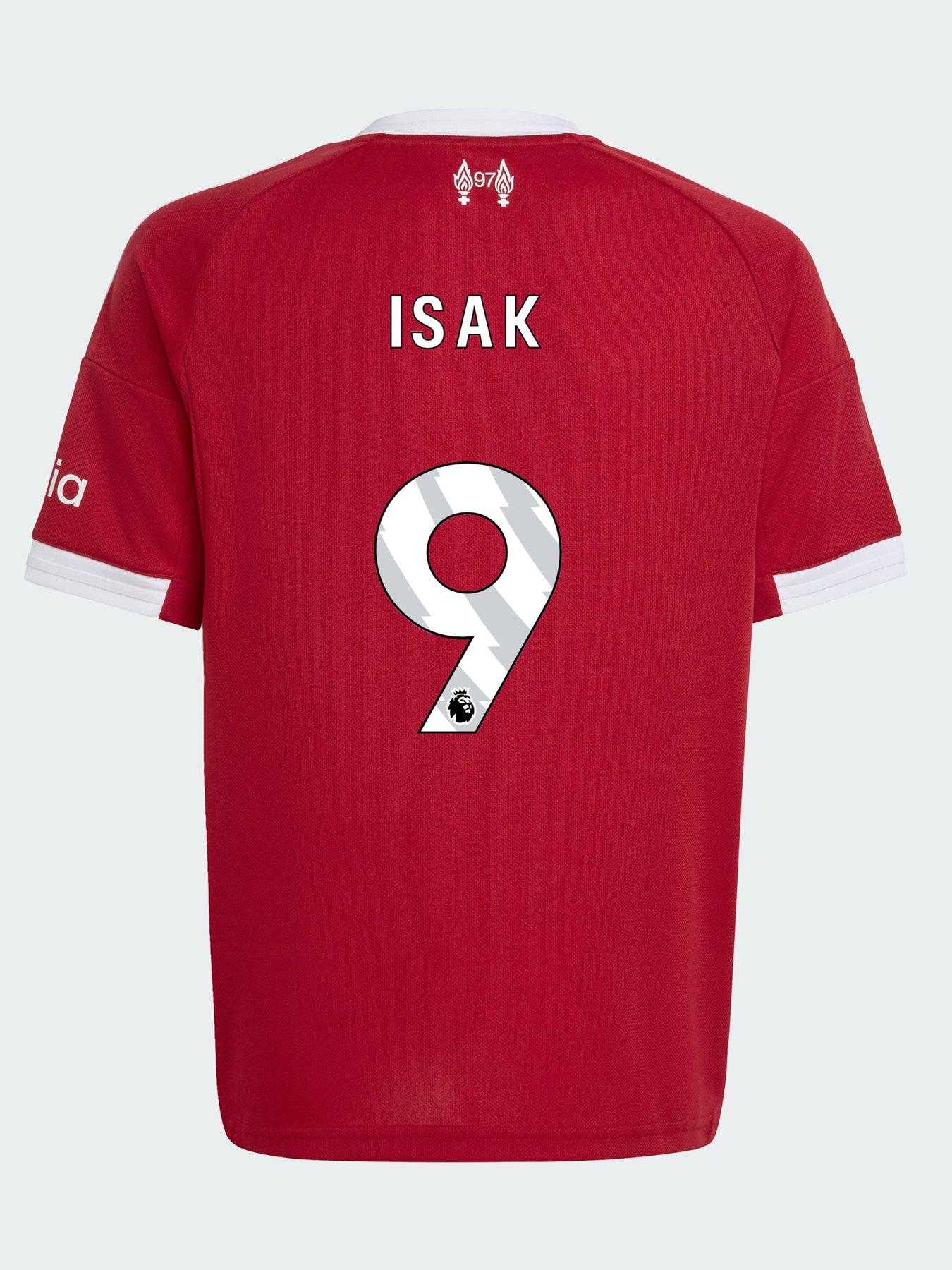 adidas Personalised Liverpool Junior 25/26 Home Stadium Replica Shirt - Red