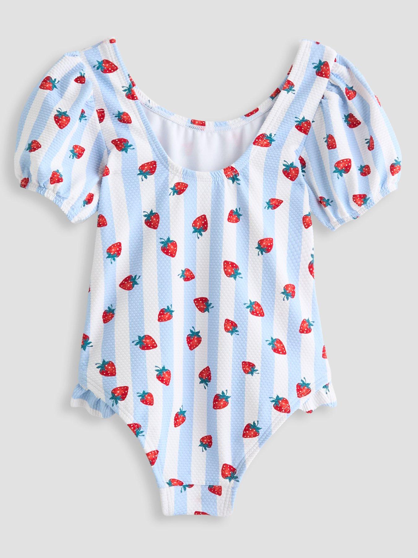 Image 2 of 4 of The Very Collection Toddler Girl Strawberry Frill Costume