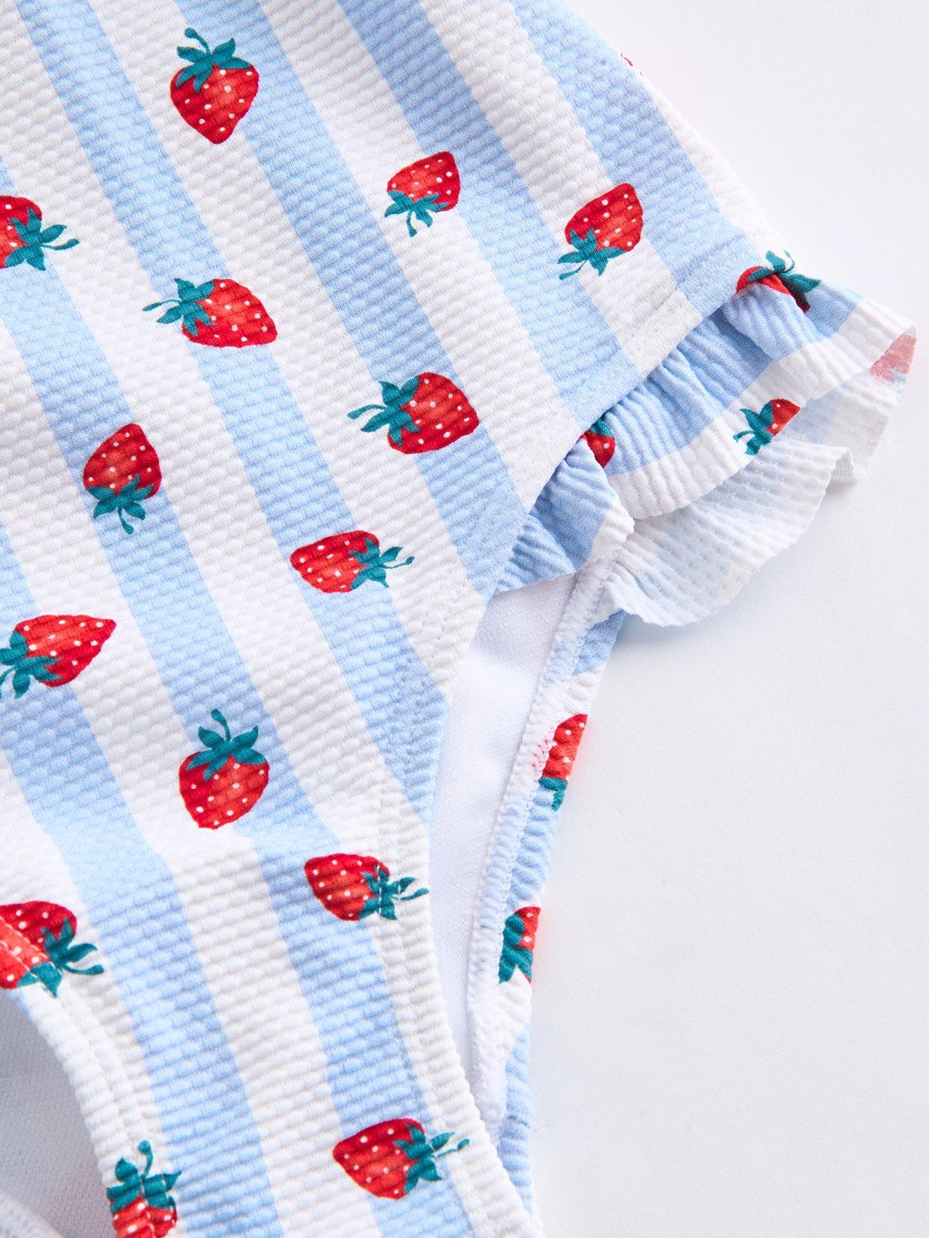 Image 4 of 4 of The Very Collection Toddler Girl Strawberry Frill Costume