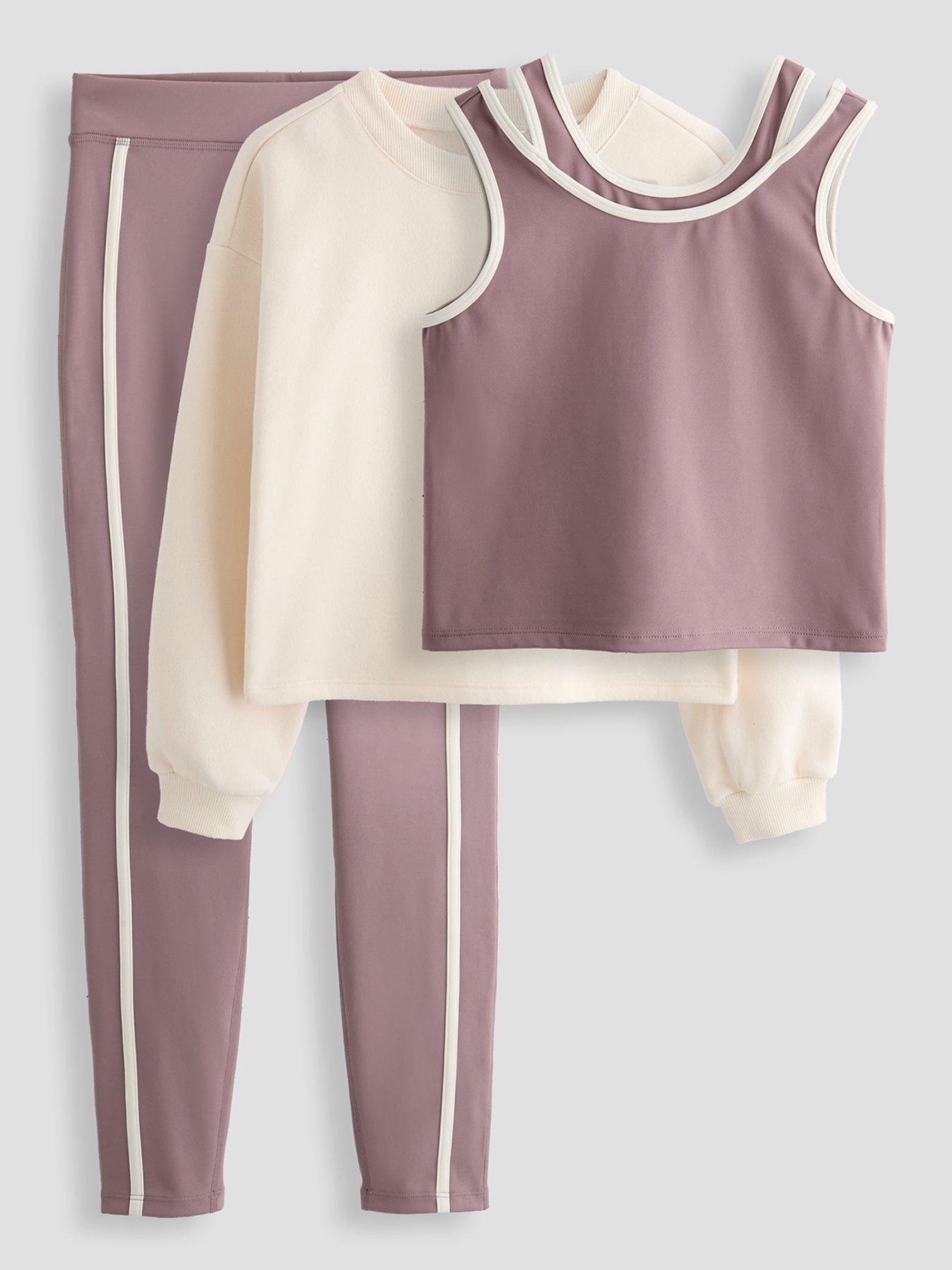 the-very-collection-girls-3-piece-sportswear-hoody-set-beige