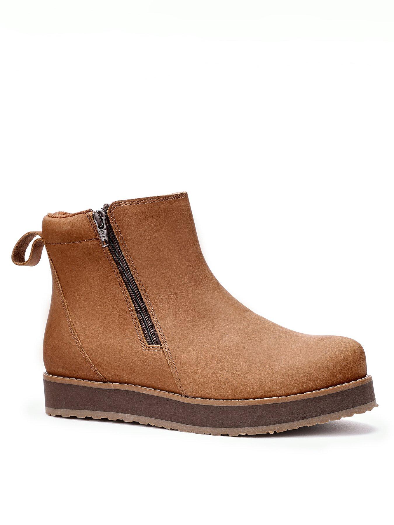 hotter-carina-flatform-ankle-boot-tanstillFront