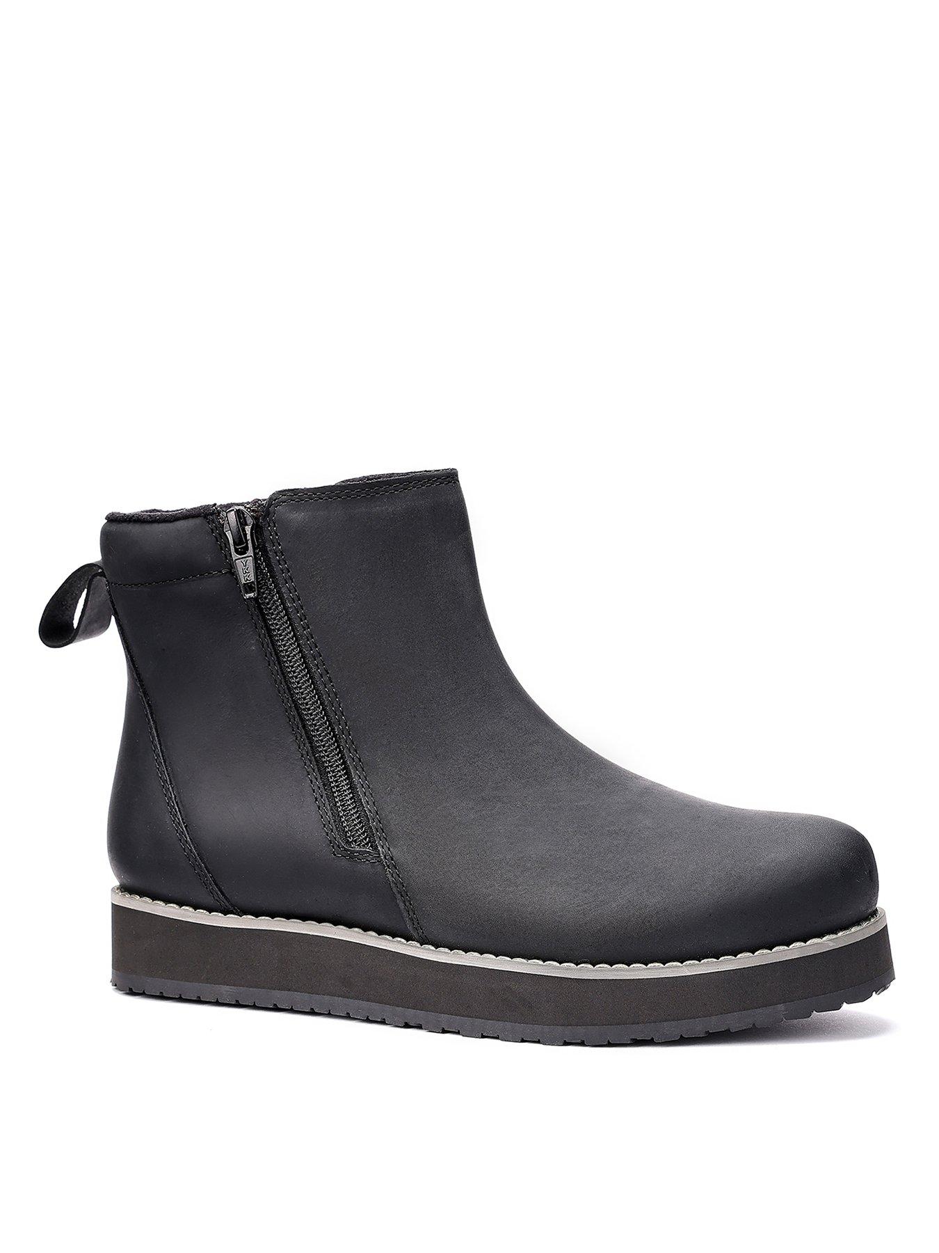 hotter-carina-flatform-ankle-boot-blackstillFront