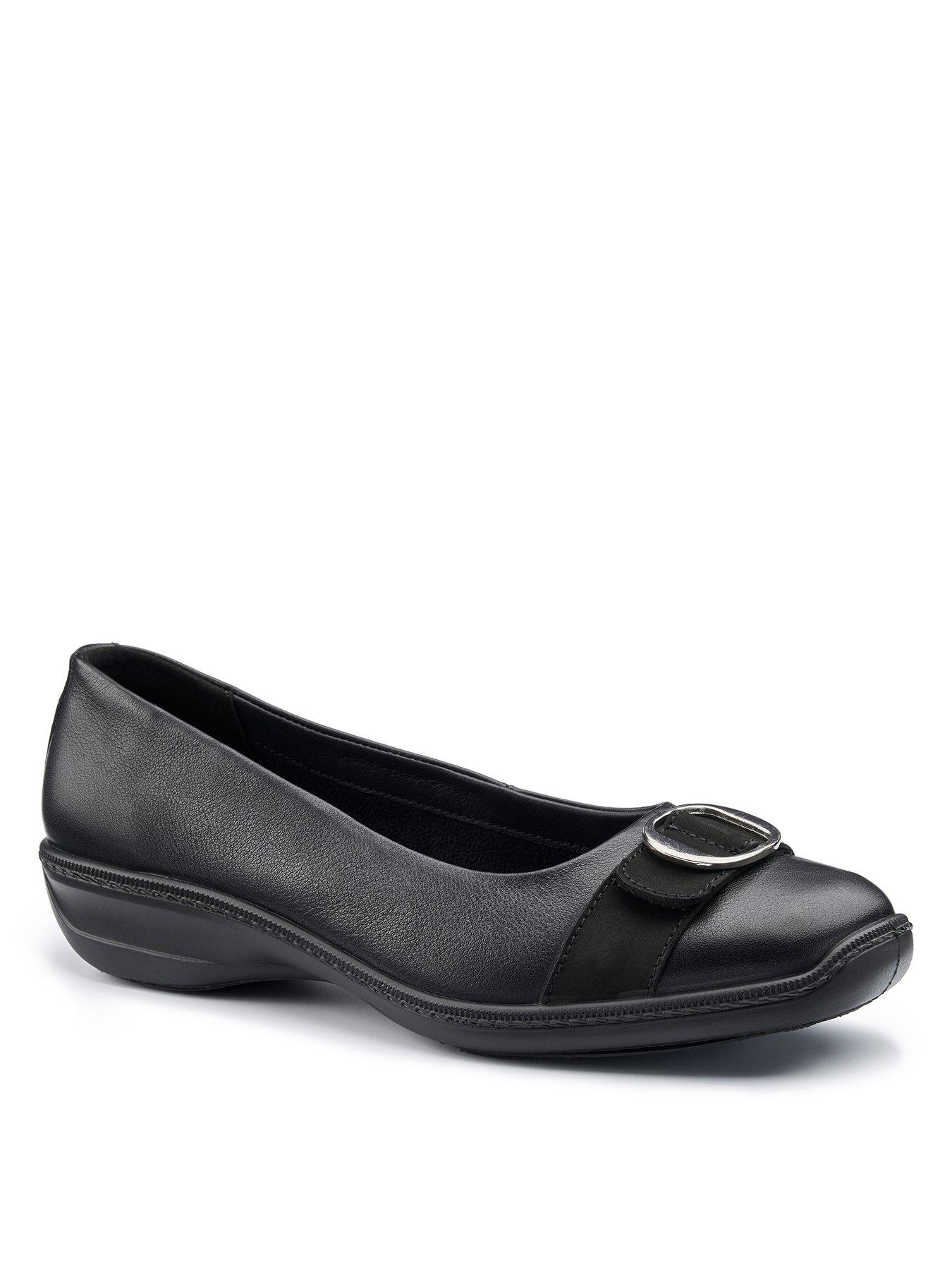 hotter-grace-leather-ballerina-shoe-blackstillFront