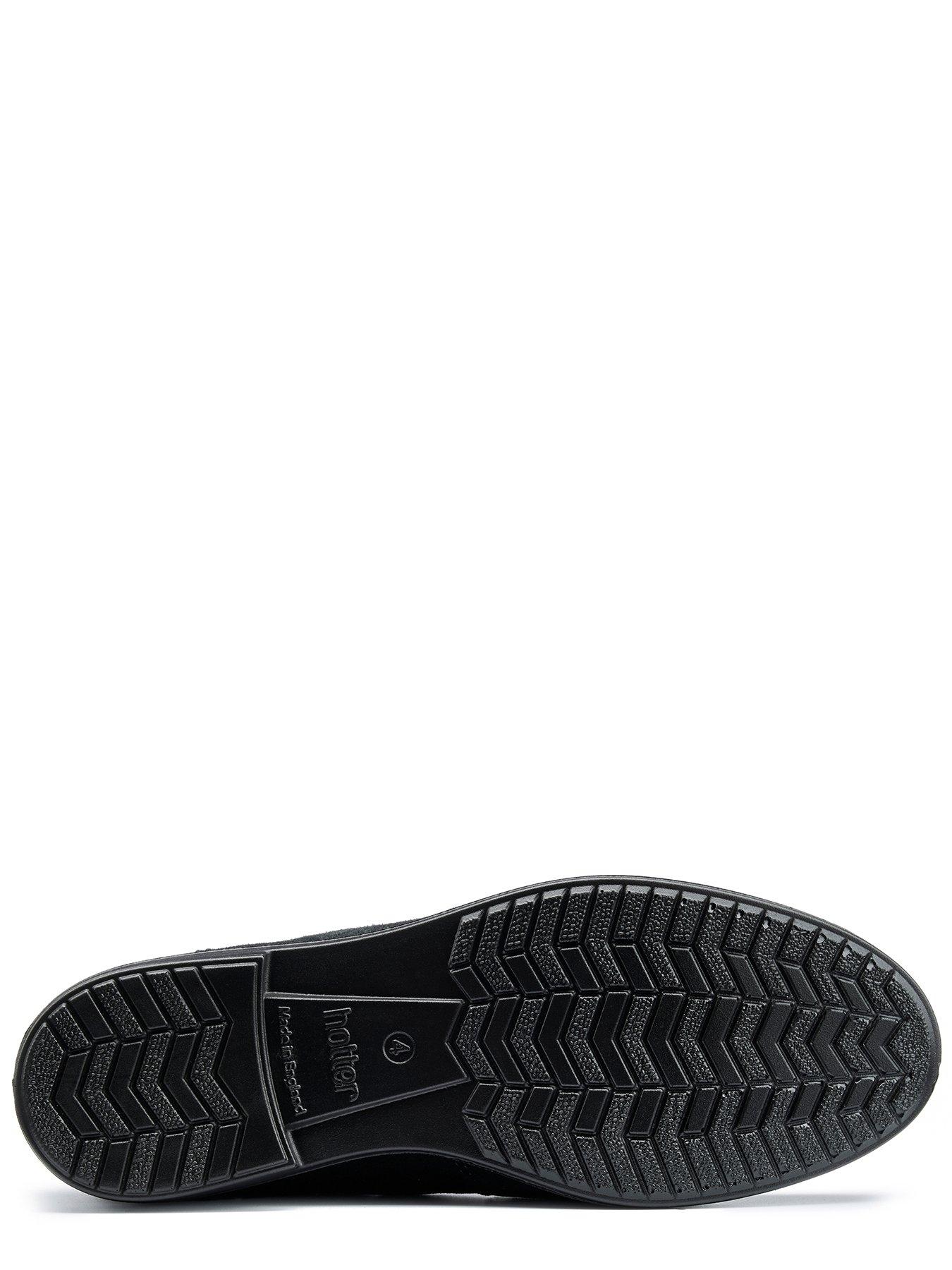 Image 5 of 5 of Hotter Ludlow Wide Fit Suede Ankle Boot - Black